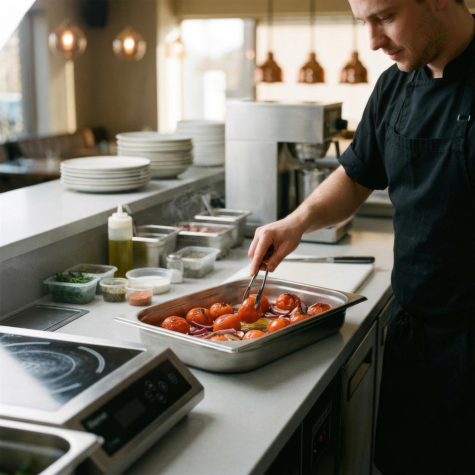 Stainless Steel Gastronorm Container - 1/2 65mm - 3.5L