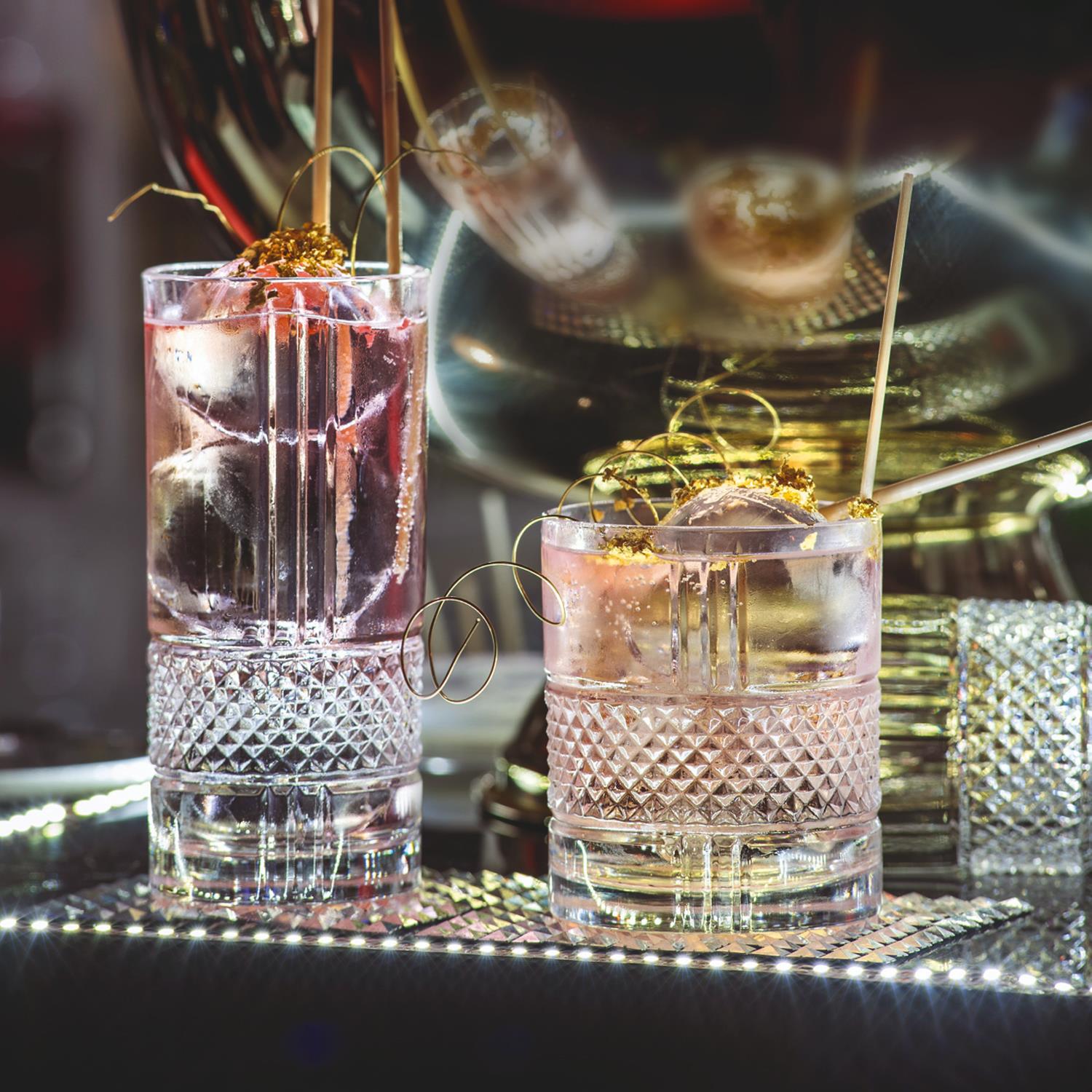 370ml Crystal Highball Glasses - Pack of 6