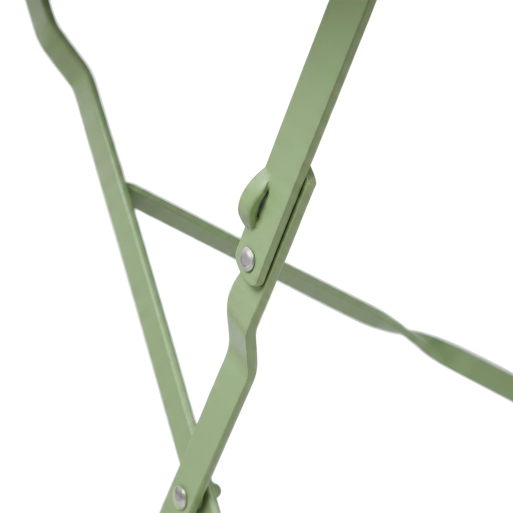 5 Piece Sussex Folding Patio Bistro Set - Sage Green