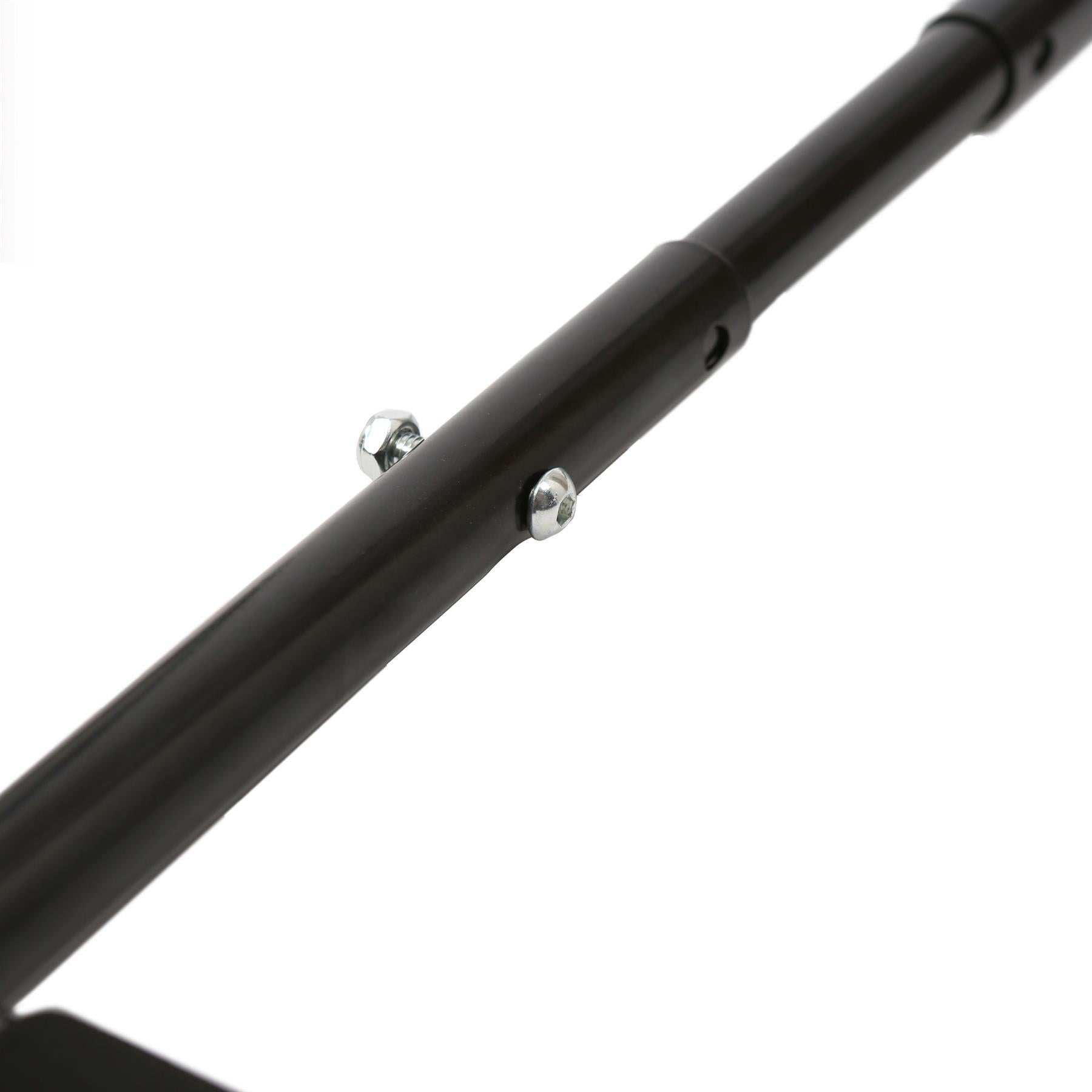 4-Prong Lawn Aerator - 24.5cm x 1M - Black