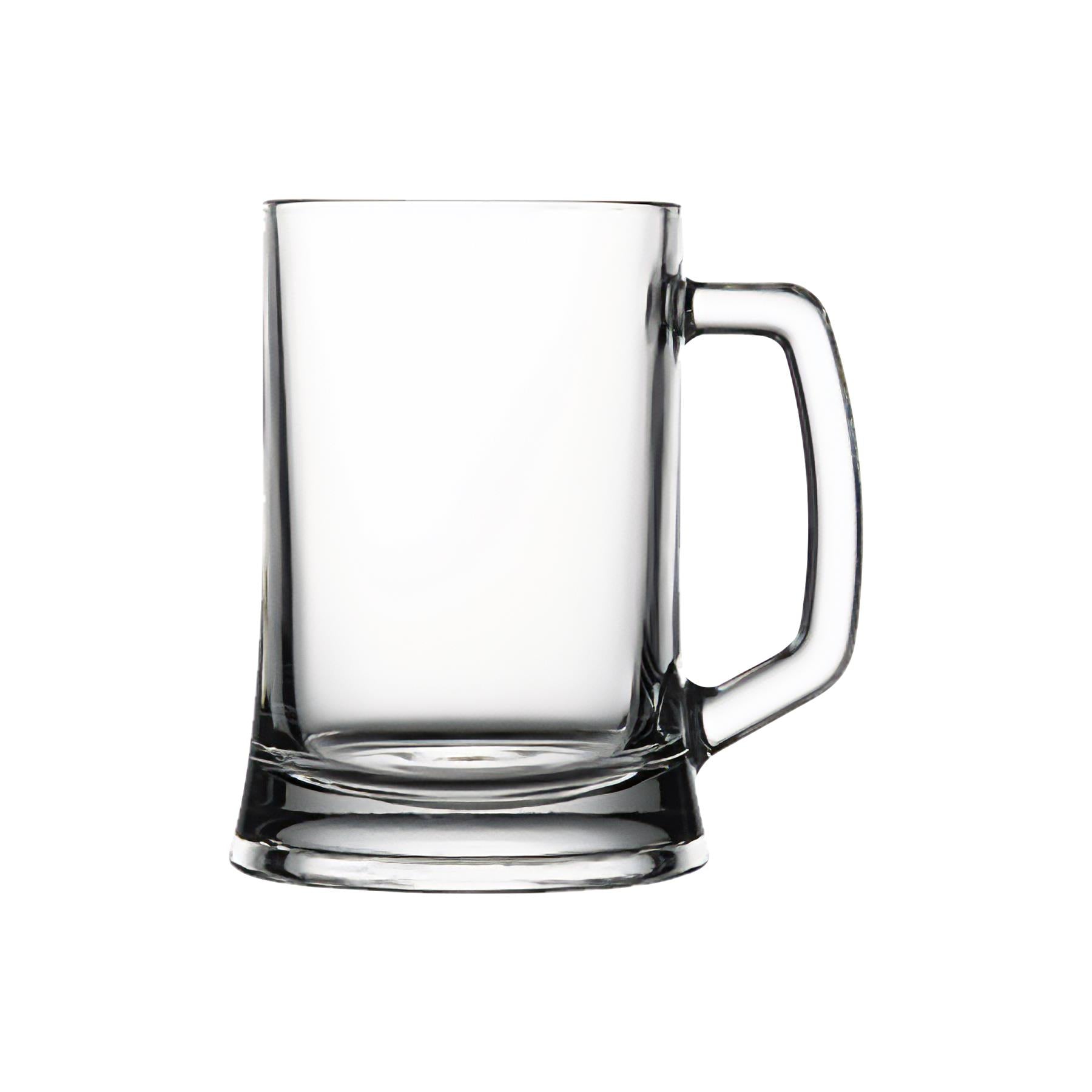 500ml Pub Glass Beer Mugs - Pack of 2