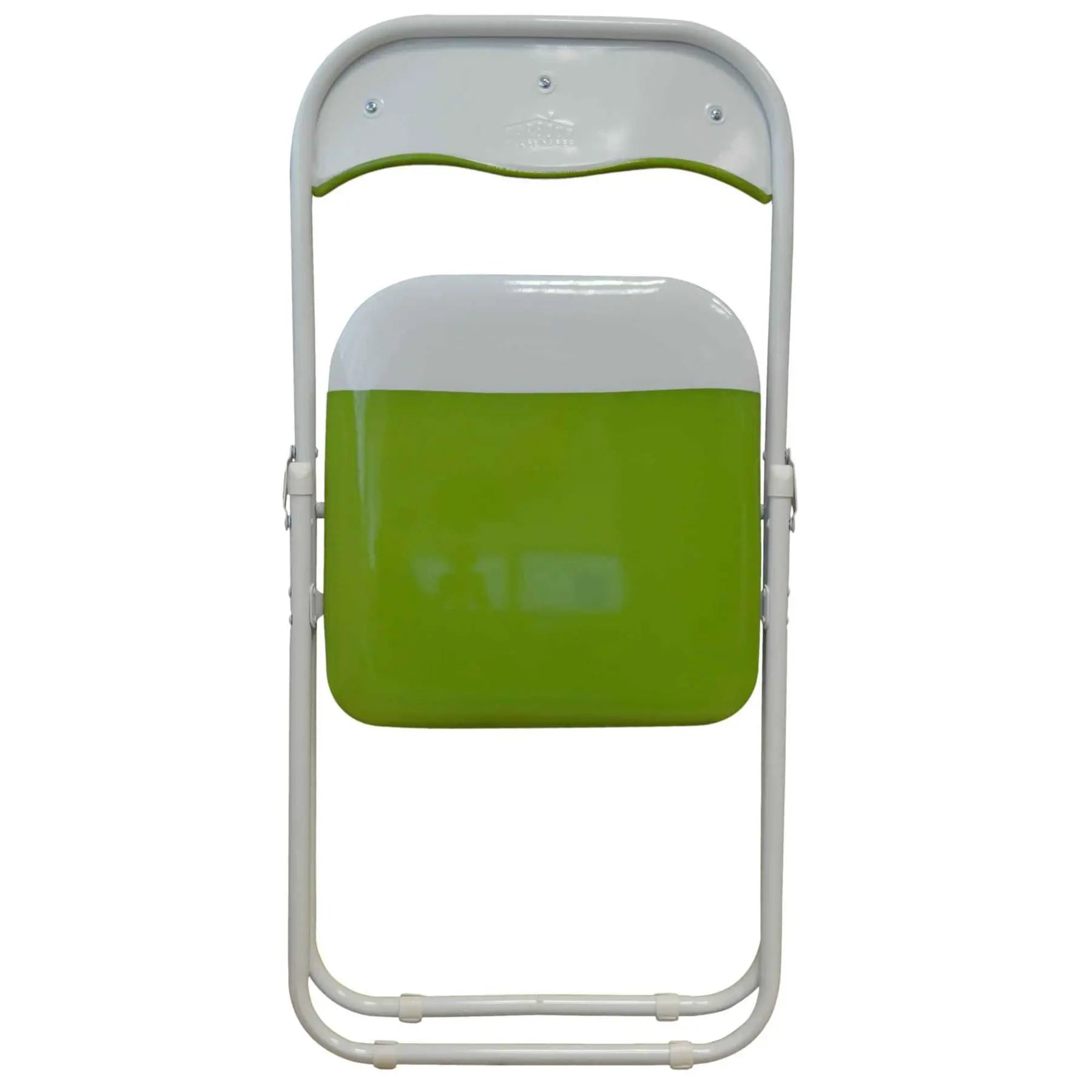 Green Wave Padded Folding Chair