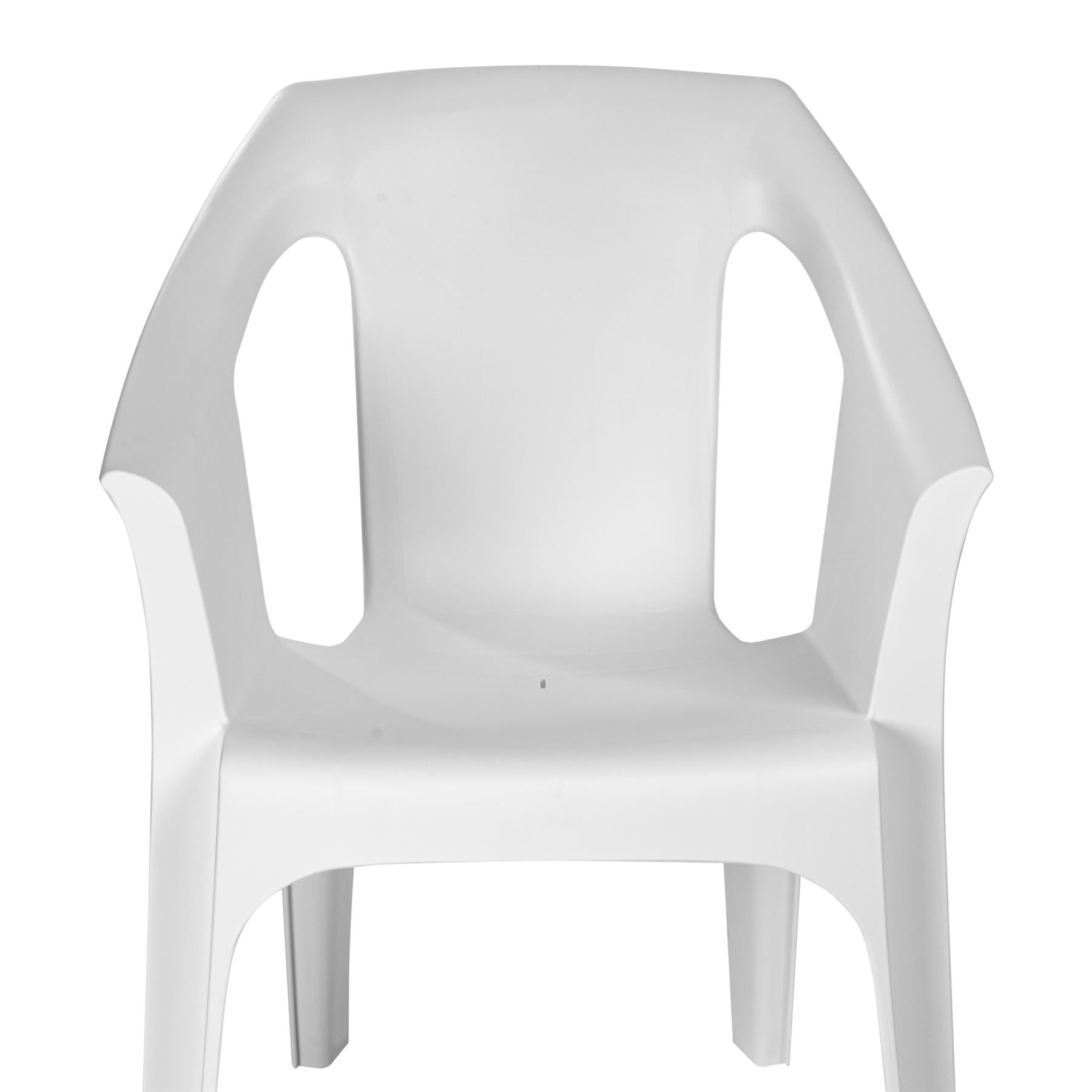 Cool Garden Dining Chairs - White - Pack of 4
