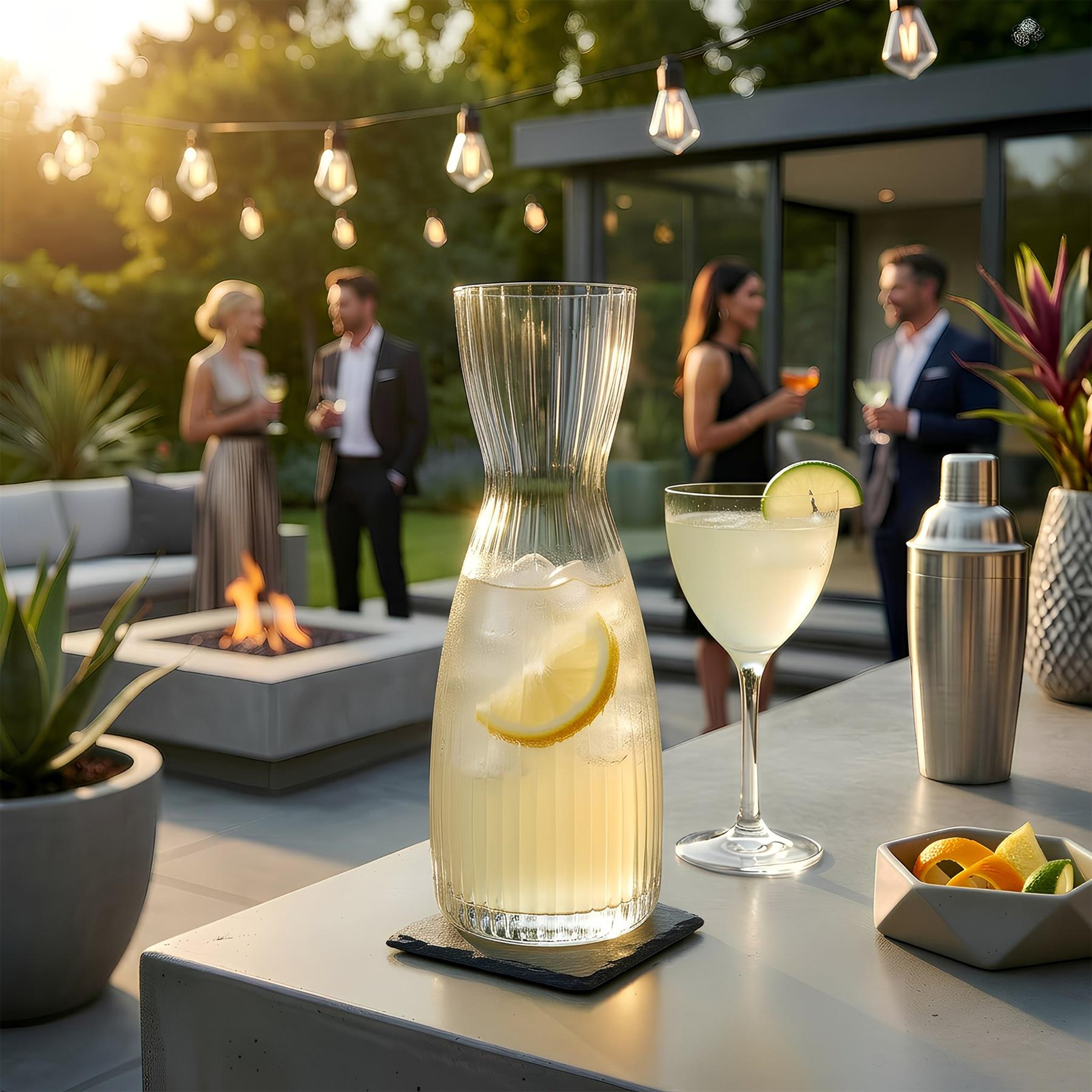 Hoxton Optic Crystal Carafe - 1.1L