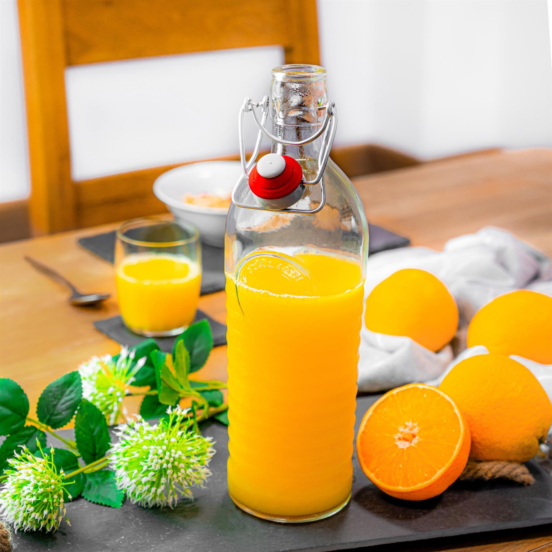 1.2L Officina 1825 Glass Swing Top Bottle