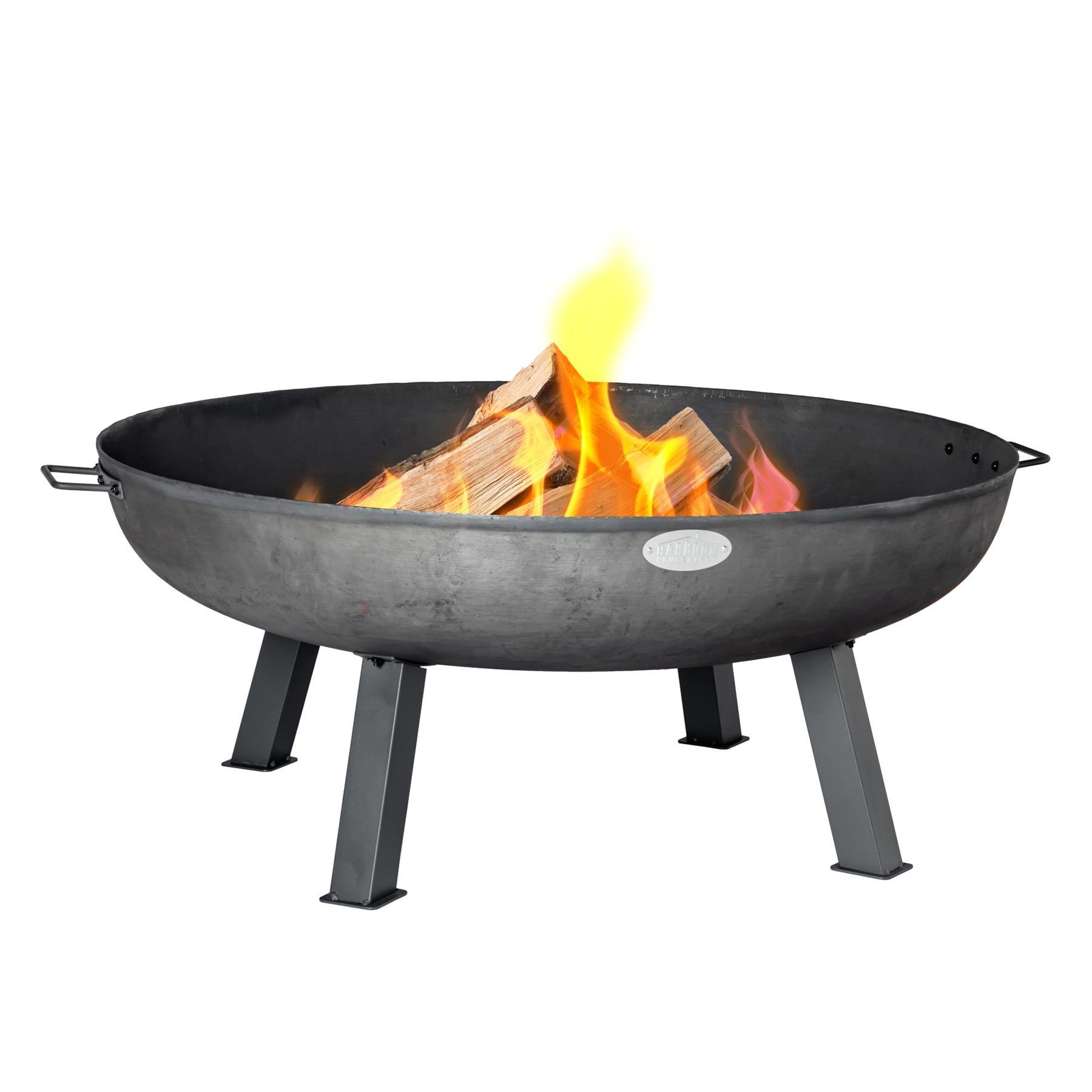 XL Cast Iron Fire Pit 100cm