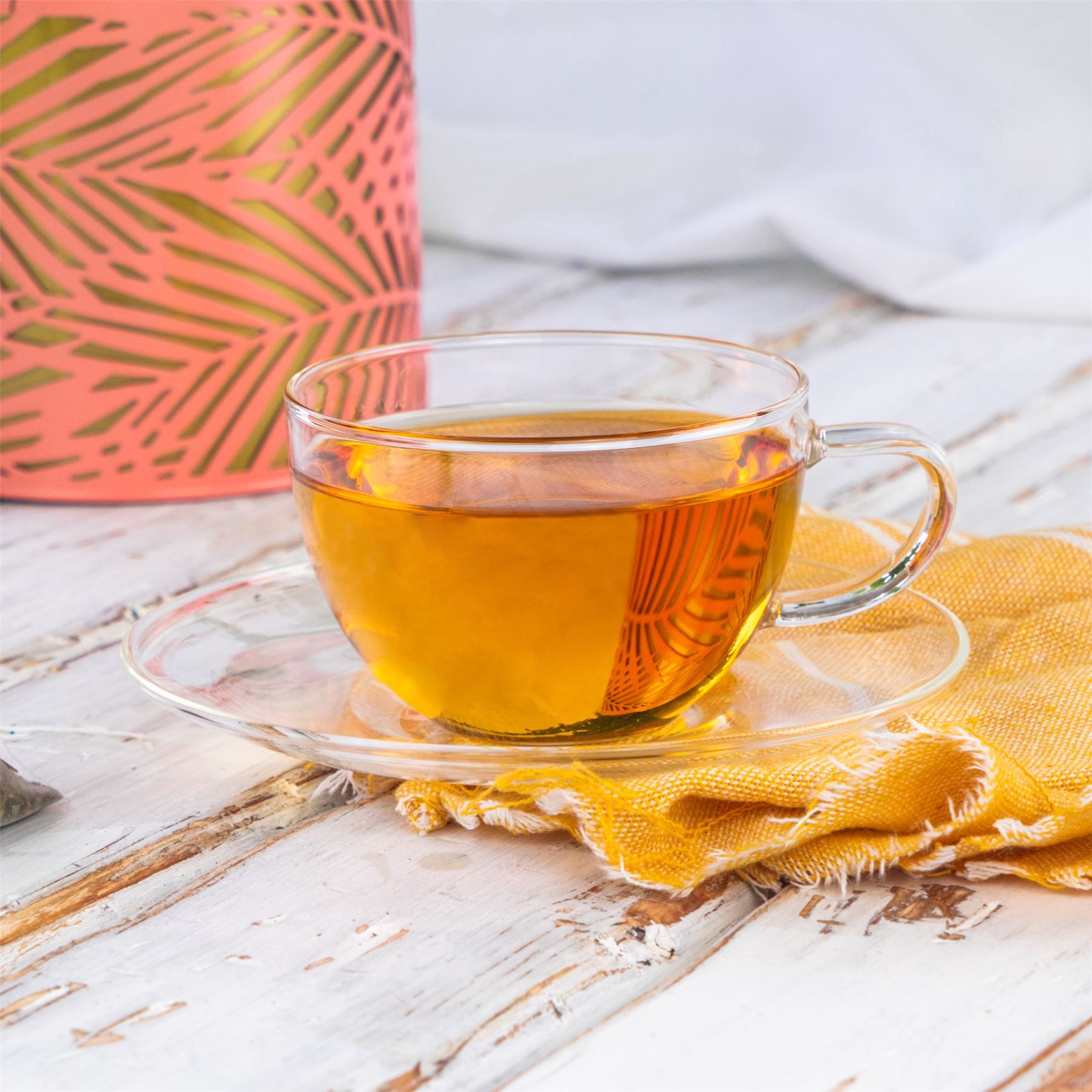 Maximus Glass Cup and Saucer Argon Tableware Insulated Glasses