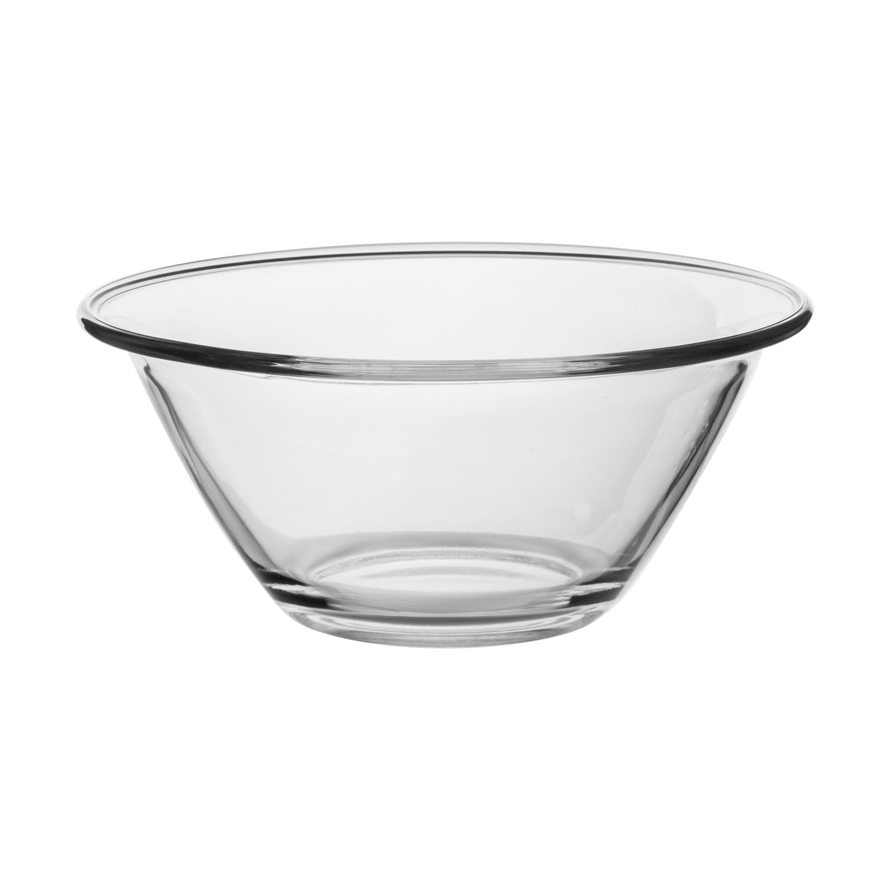 1.5L Clear Mr Chef Glass Nesting Mixing Bowl