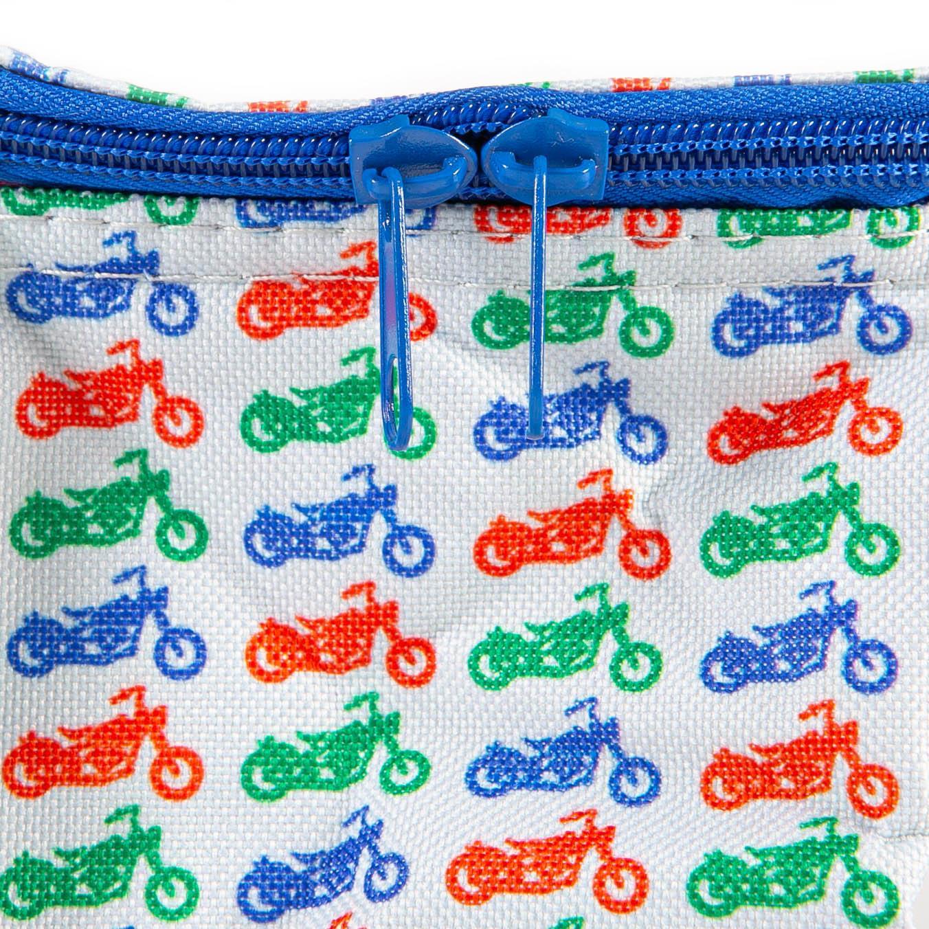 Blue Motorhead Insulated Lunch Bag