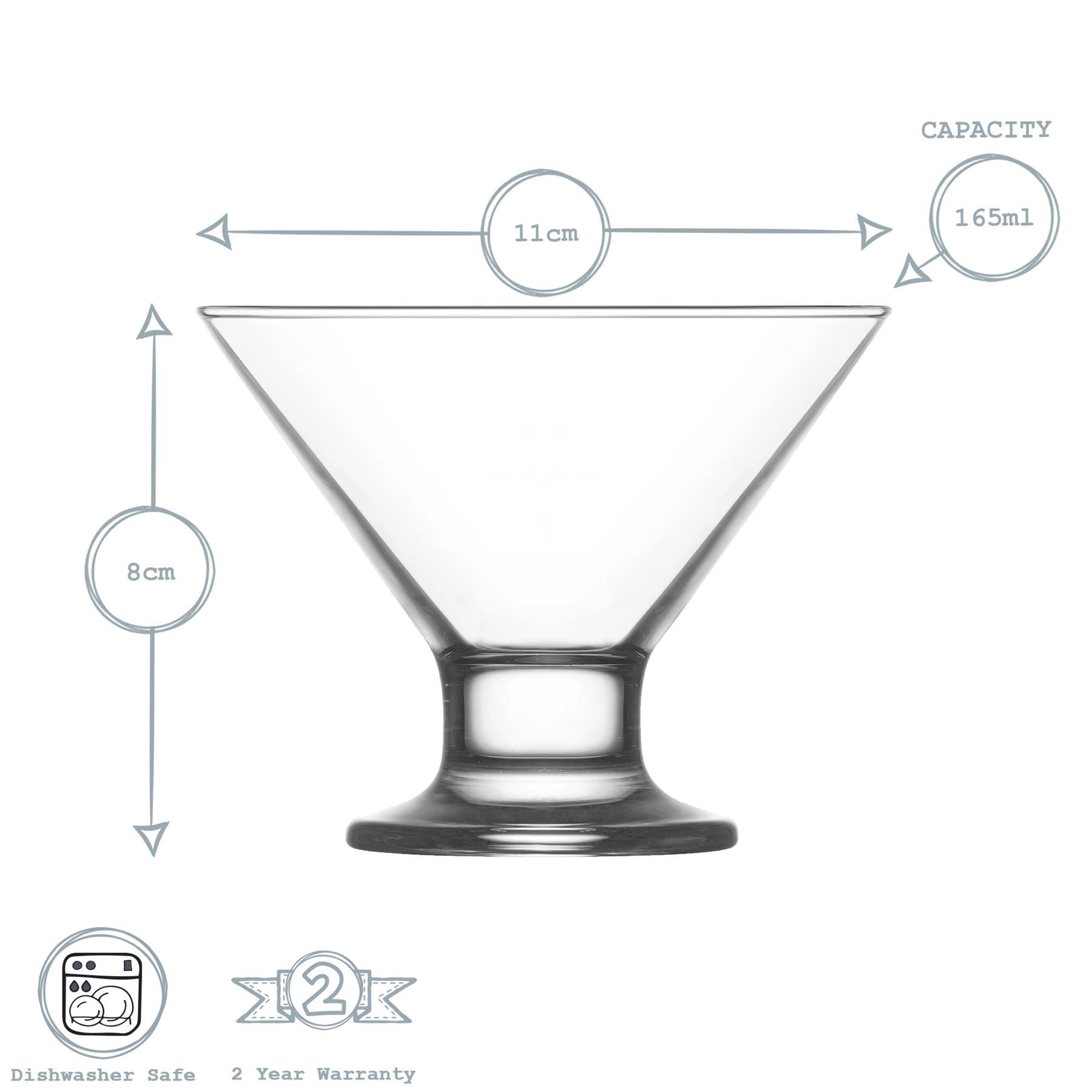 ice cream sundae glasses
