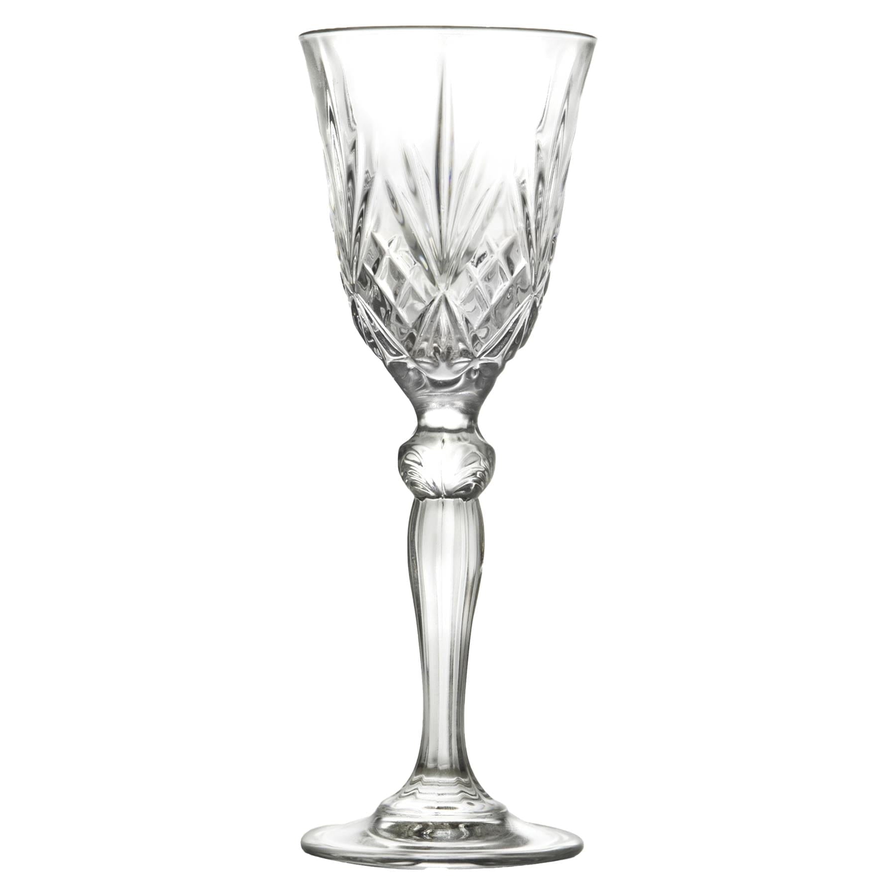 50ml Crystal Melodia Liqueur Glasses - Pack of Six