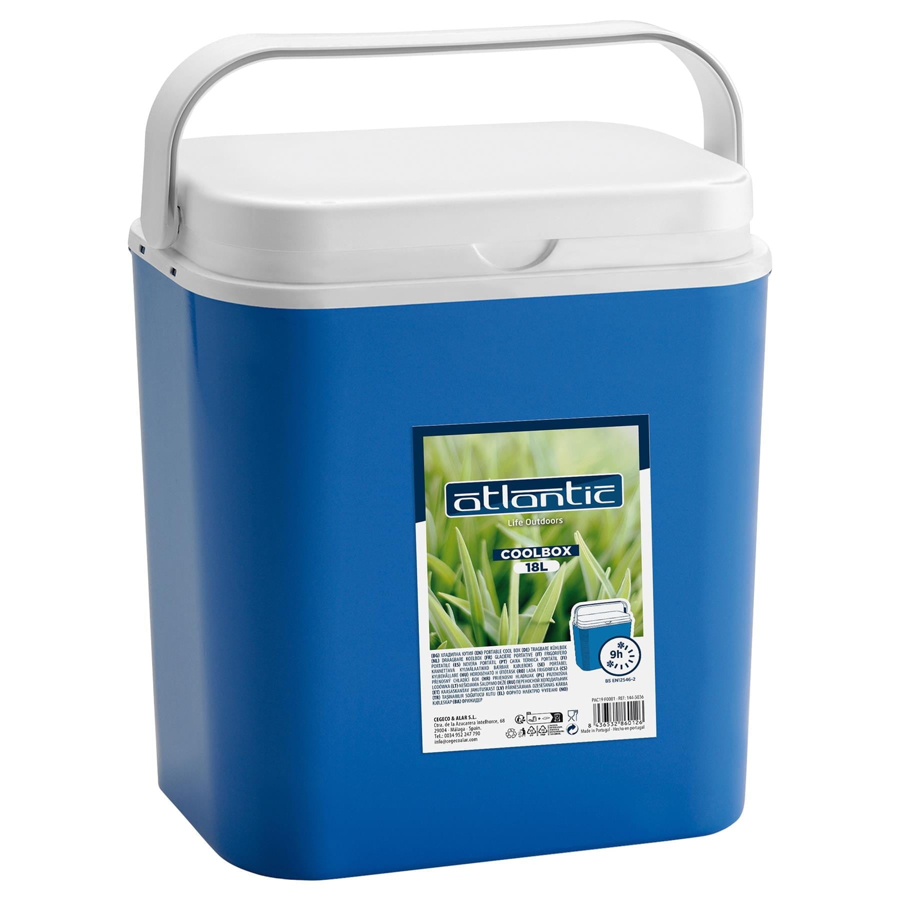 Blue 18L Cool Box - By Atlantic