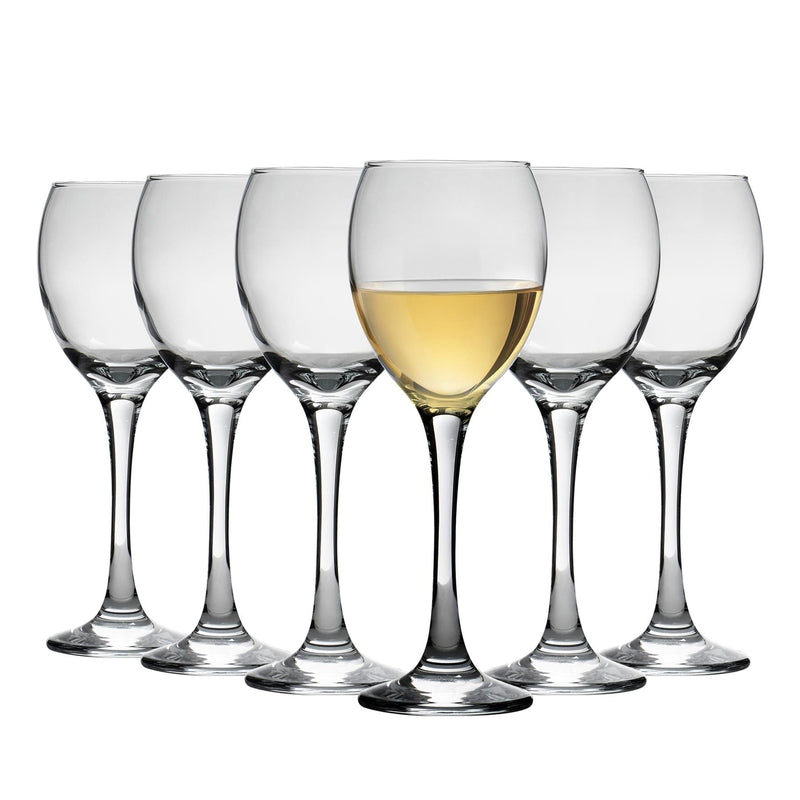 245ml Venue White Wine Glasses - Pack of Six  - By LAV
