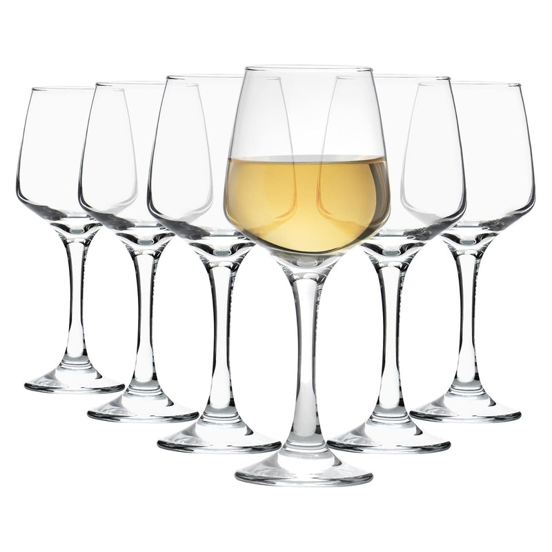 295ml Lal White Wine Glasses - Pack of Six  - By LAV