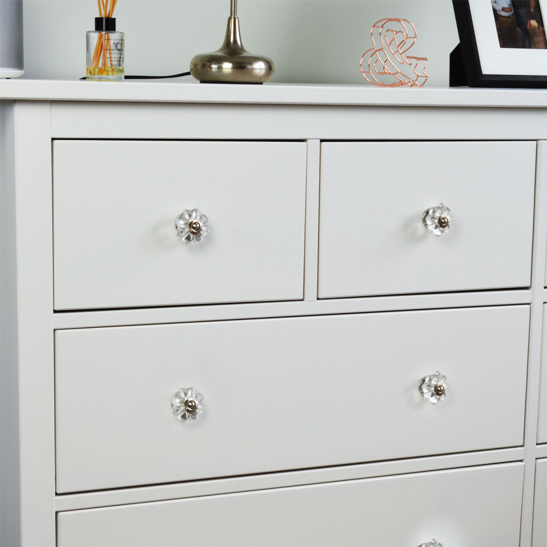 Star Glass Door Knob