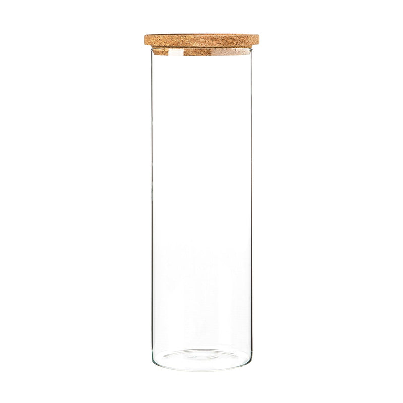 2L Scandi Storage Jars with Cork Lids - Pack of Three - By Argon Tableware