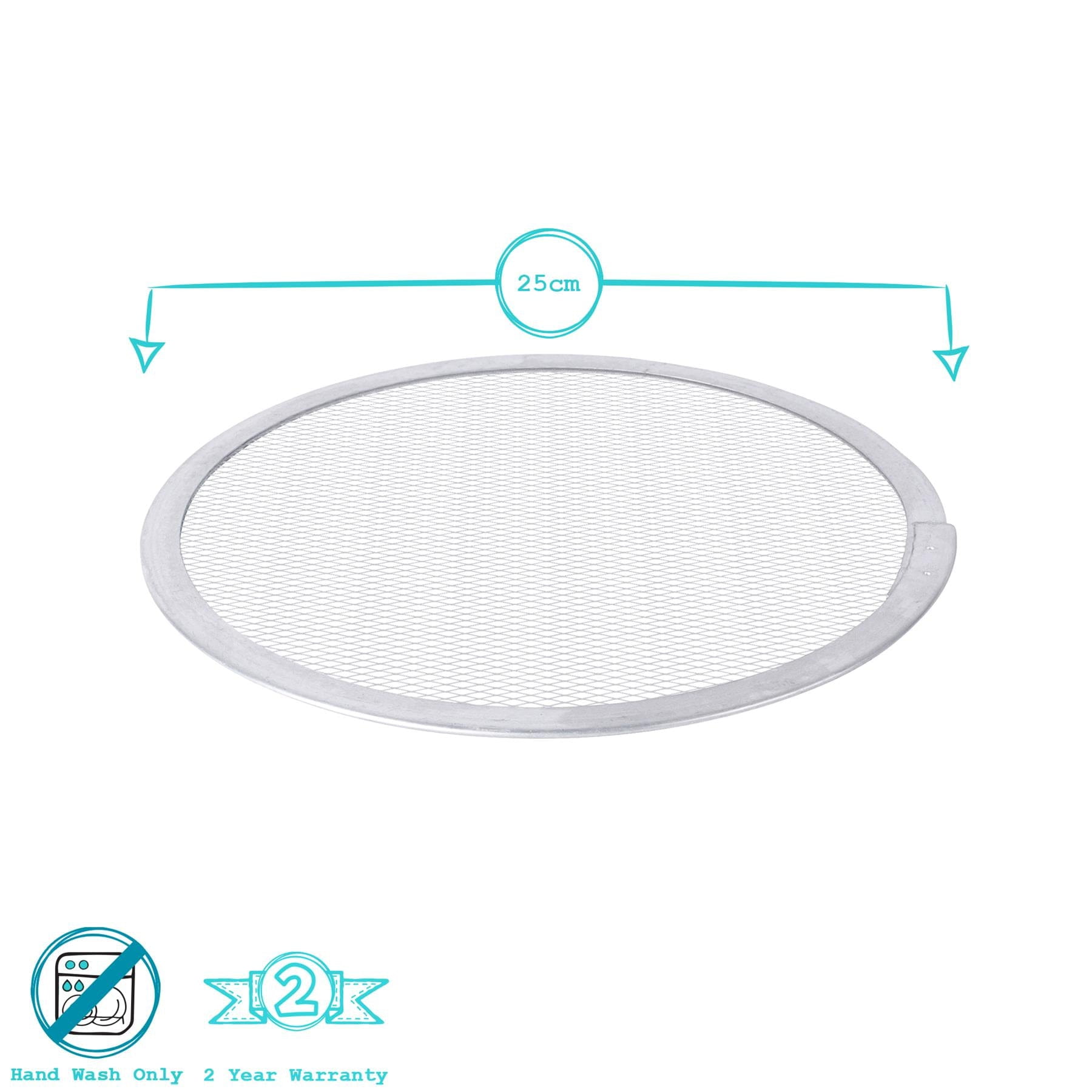 10" Aluminium Pizza Screen