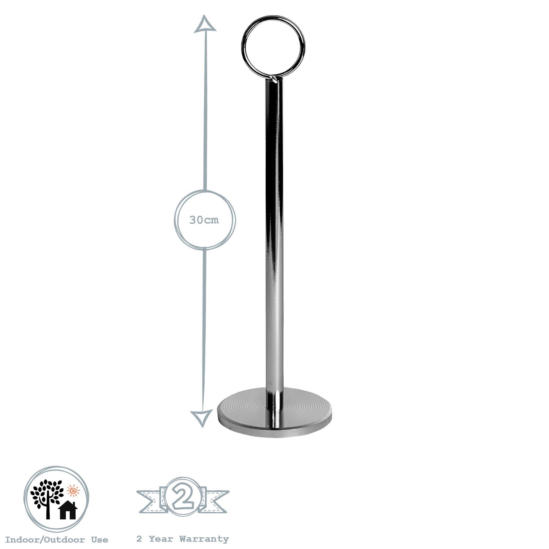 30cm Table Number Holders - Pack of 12