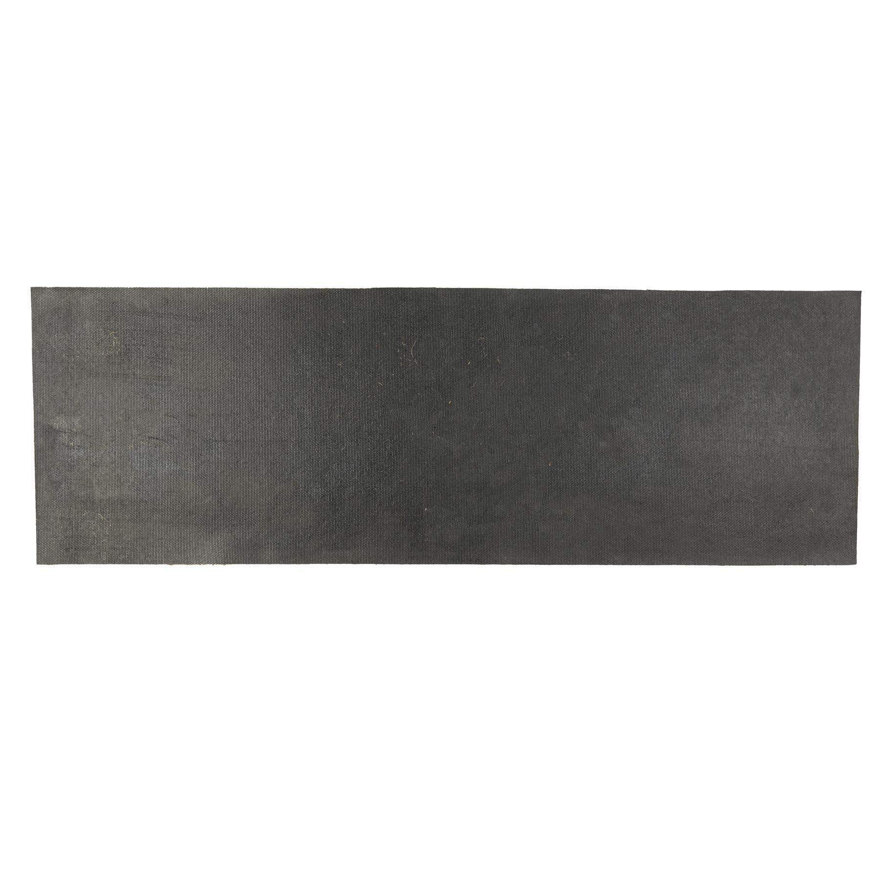 120cm x 40cm Grey Border Coir Double Door Mat