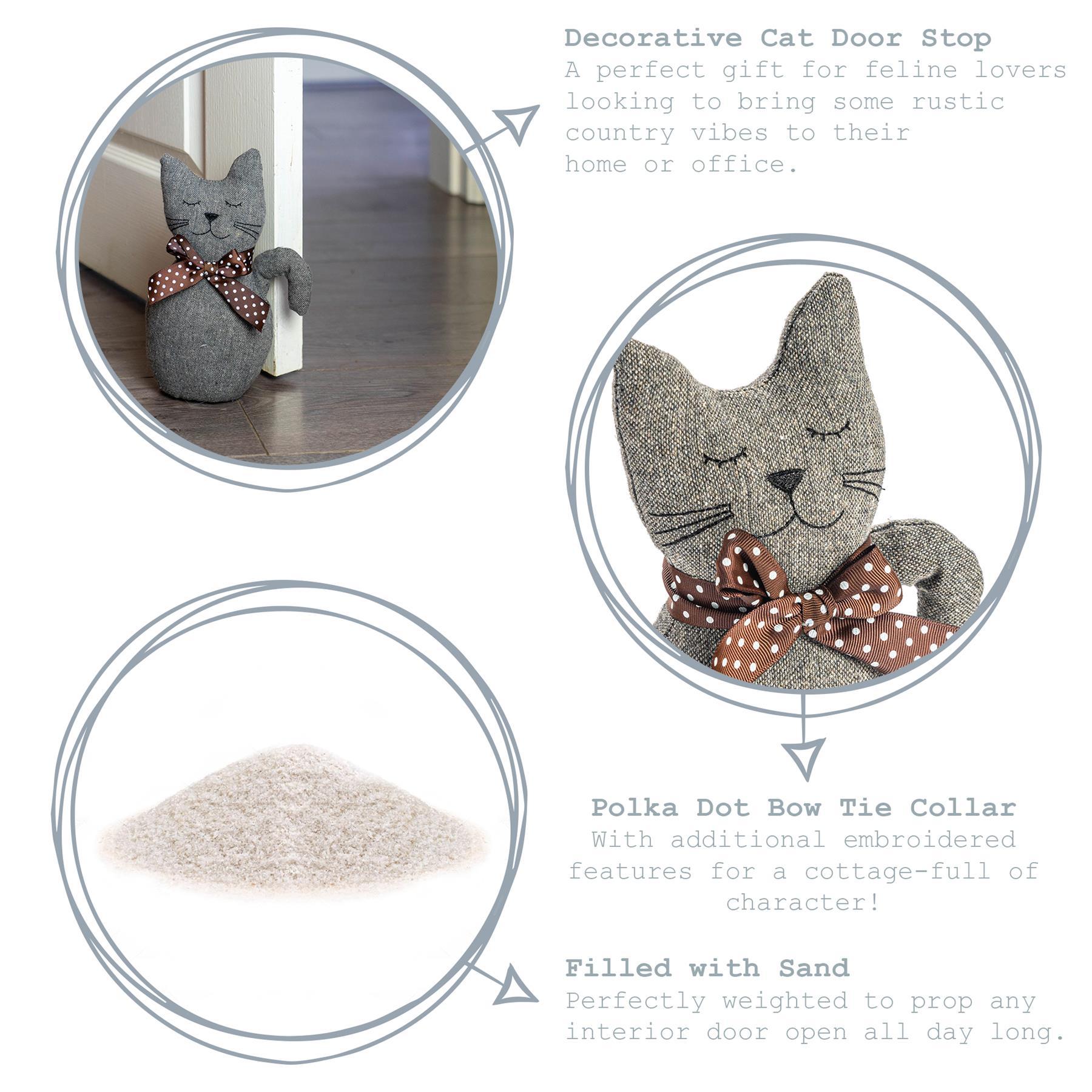 Jasper the Cat Animal Door Stop