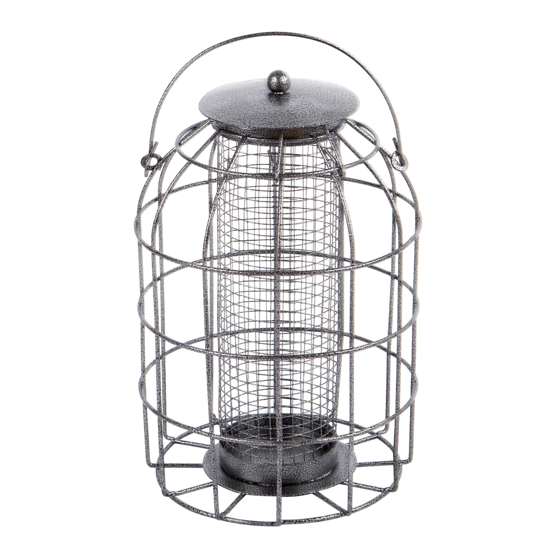 Squirrel-Proof Metal Nut Bird Feeder - By Redwood
