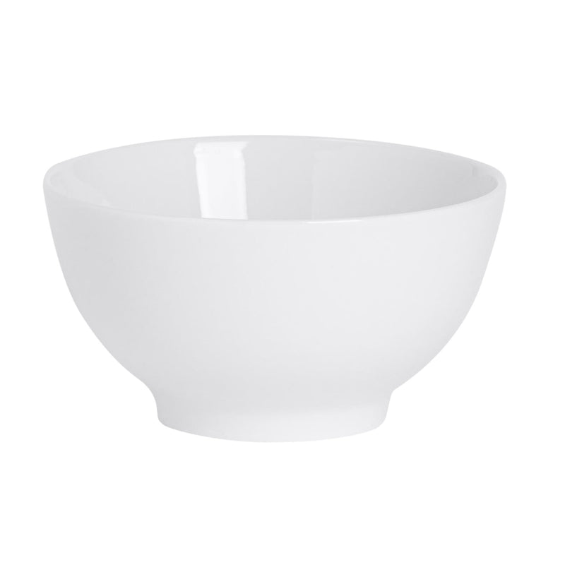 13cm White Rice Bowls - Pack of Six - By Argon Tableware