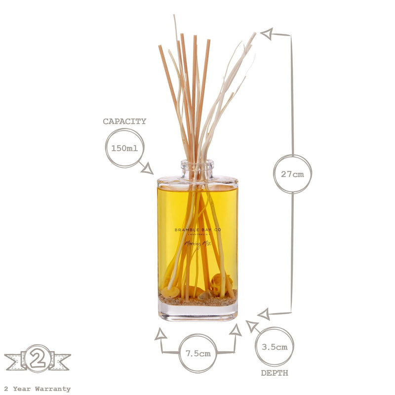 150ml Morning Mist Oceania Scented Reed Diffuser - By Bramble Bay