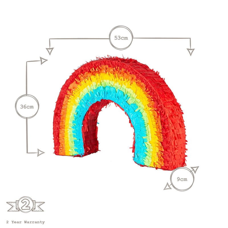 Rainbow Piñata Party Set - By Fax Potato