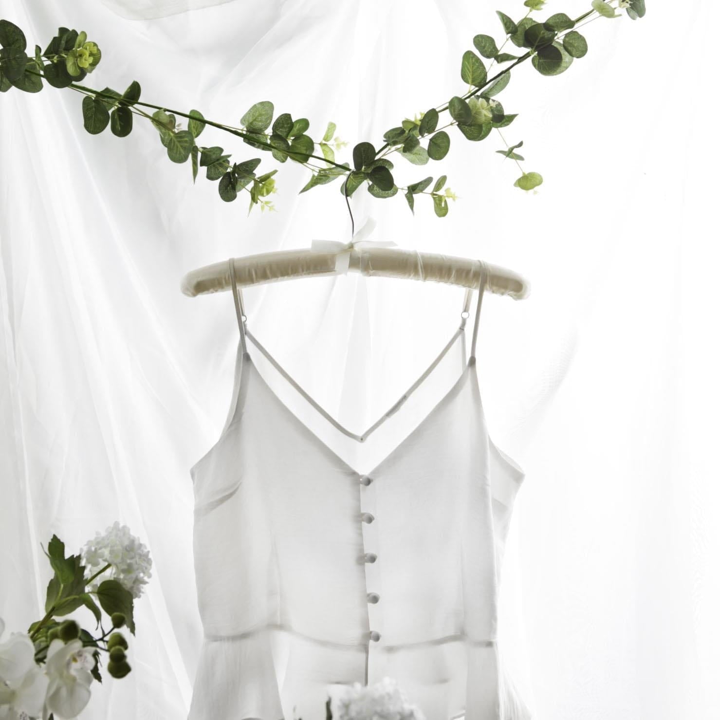 Padded Satin Clothes Hangers - Pack of 10