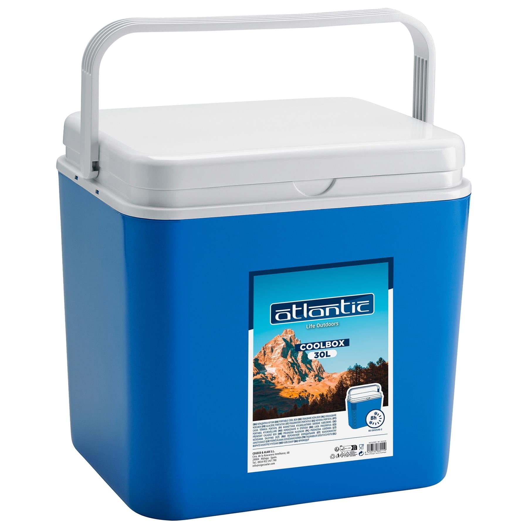 Blue 30L Cool Box - By Atlantic