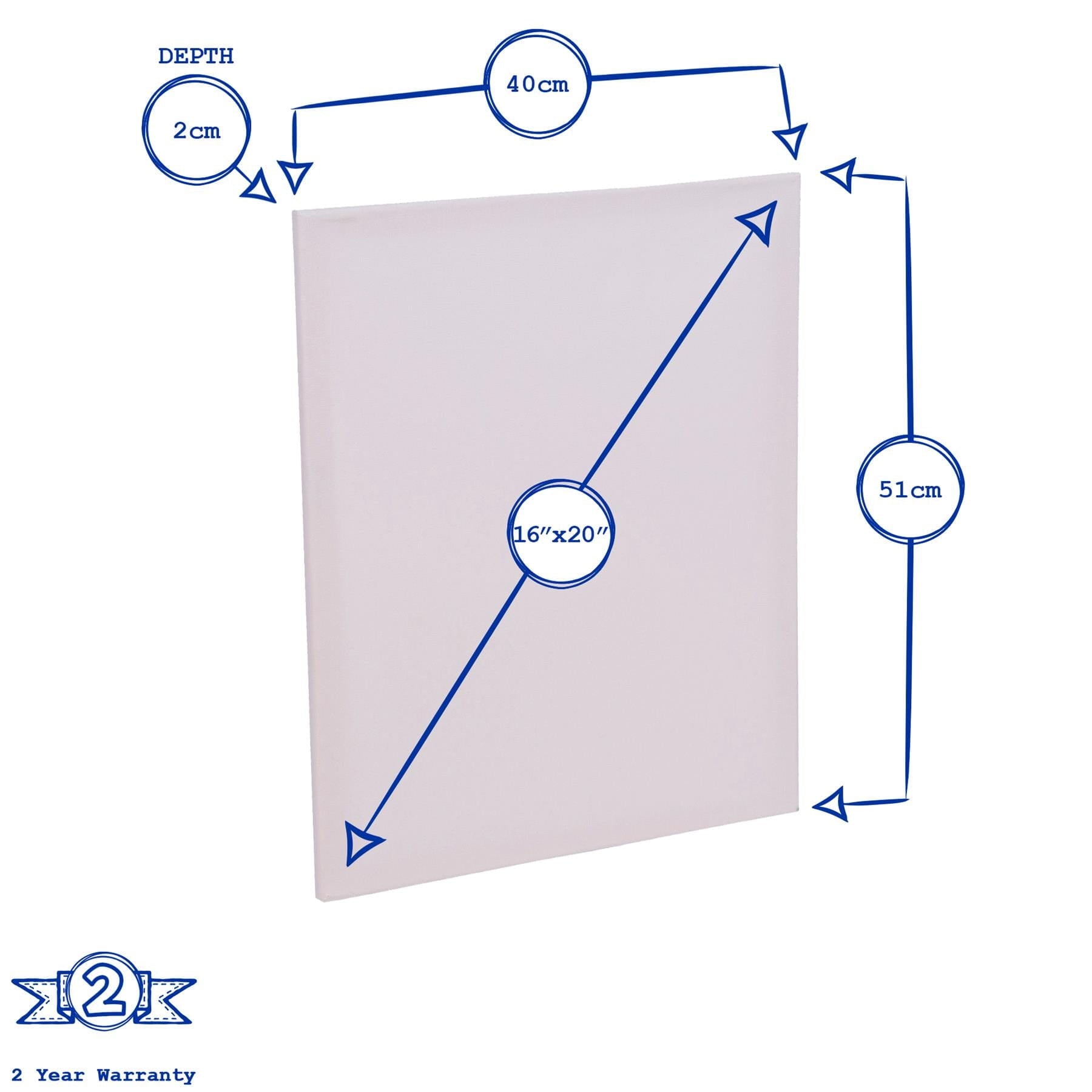 16" x 20" Stretched Canvas