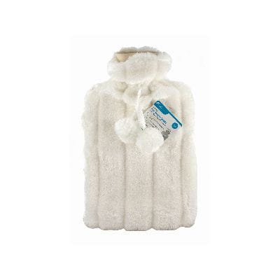 2L Hot Water Bottle & Plush Faux Fur Cover - By Ashley