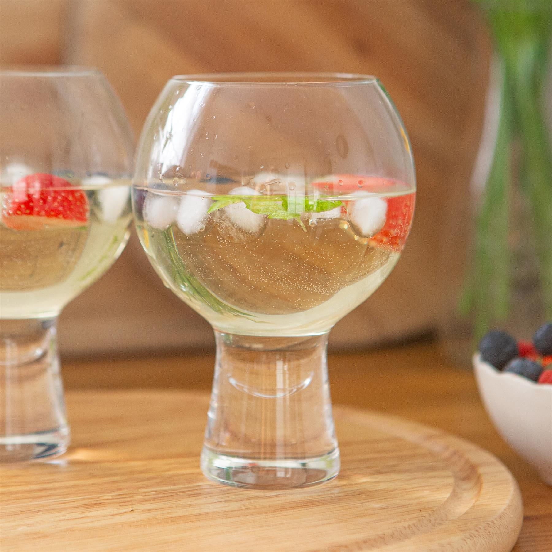 525ml Short Stem Gin Glasses - Pack of 2