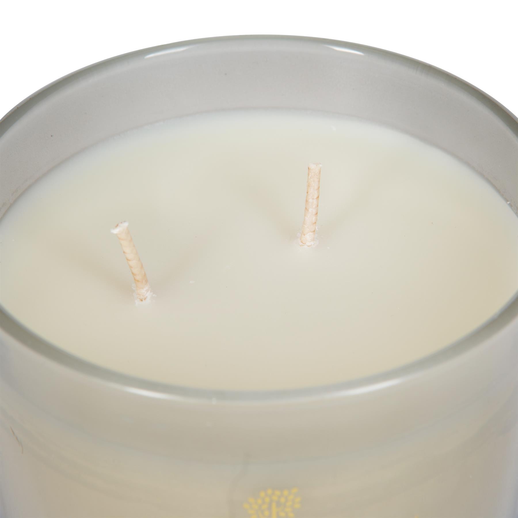 350g Double Wick Green Pomelo & Passion Fruit Soy Wax Scented Candle