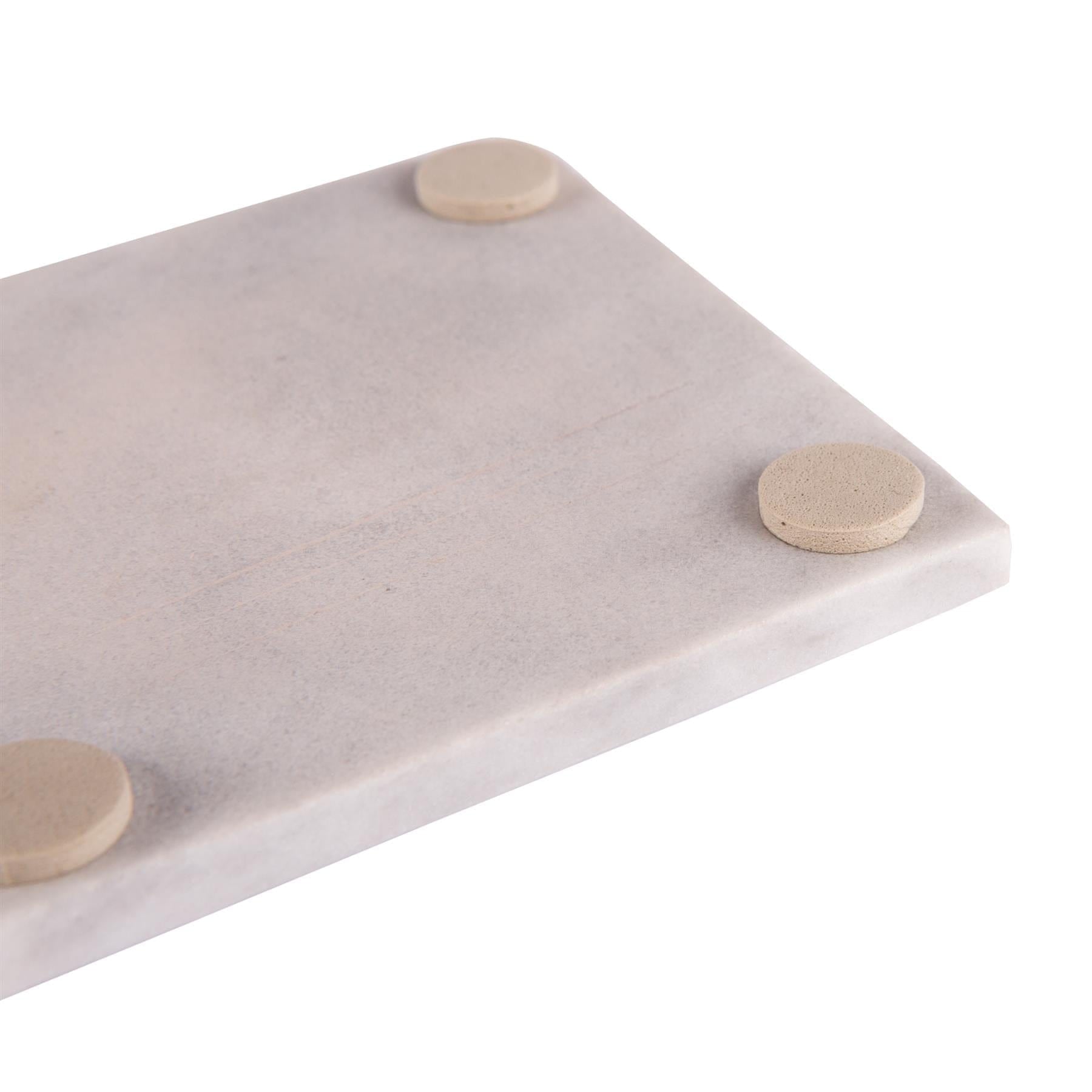 12pc Marble Placemats & Square Coasters Set