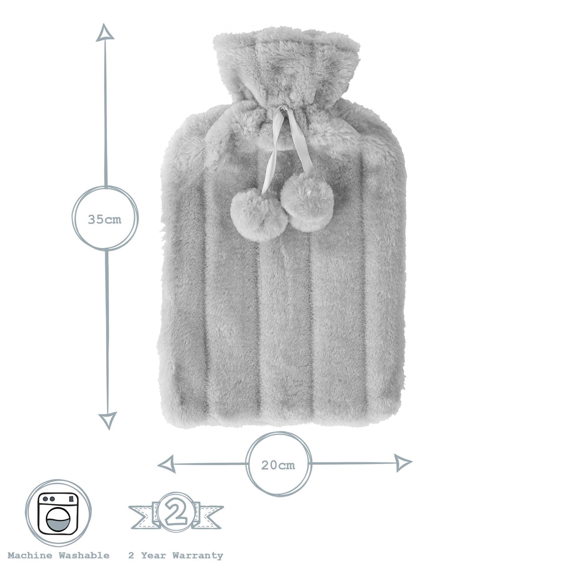 2L Hot Water Bottle with Cosy Cover