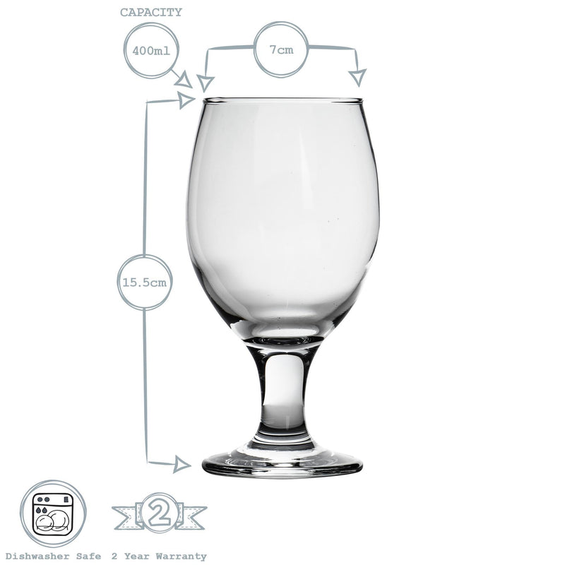 Rink Drink Craft Beer & Ale Glasses - 400ml