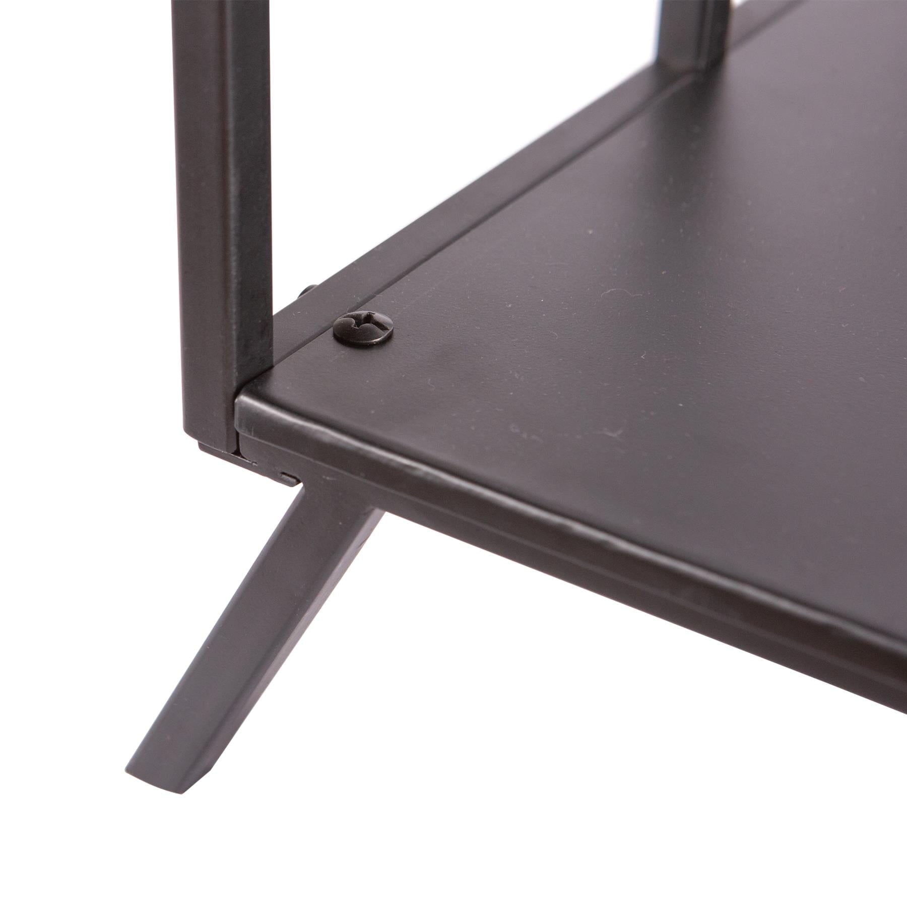 Black Fireside Log Storage Rack