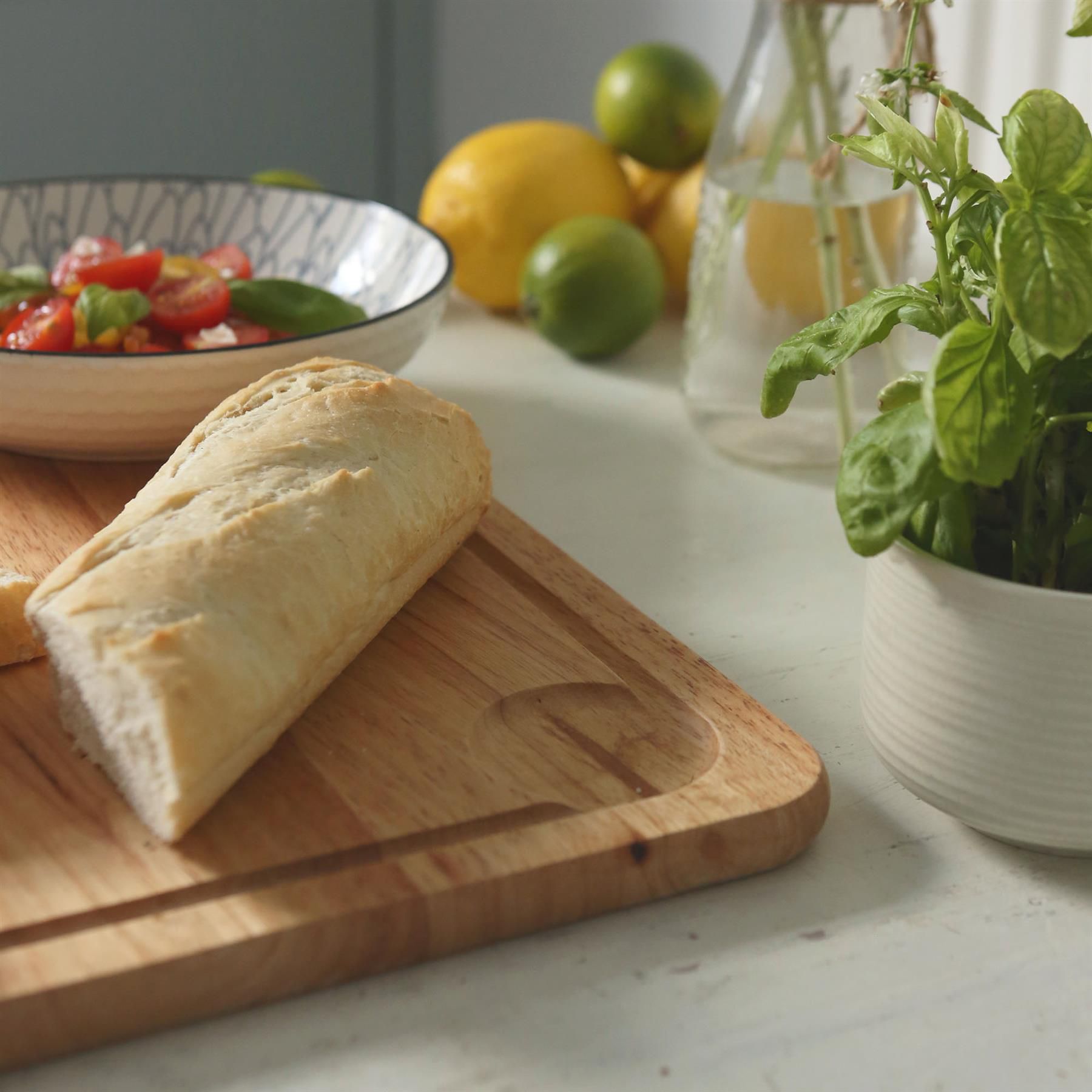 40cm x 30cm Rectangular Wooden Chopping Board