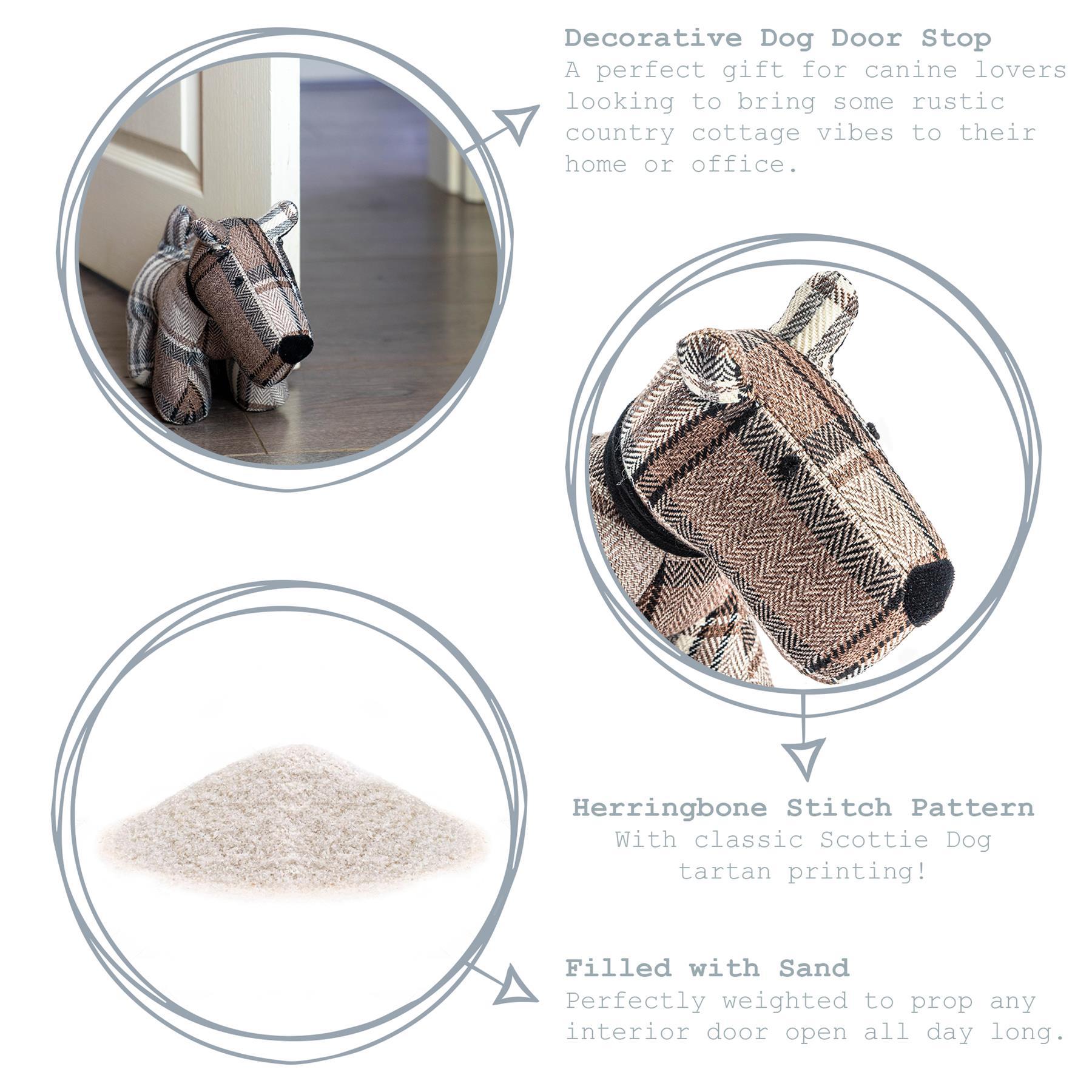 Bentley the Dog Animal Door Stop