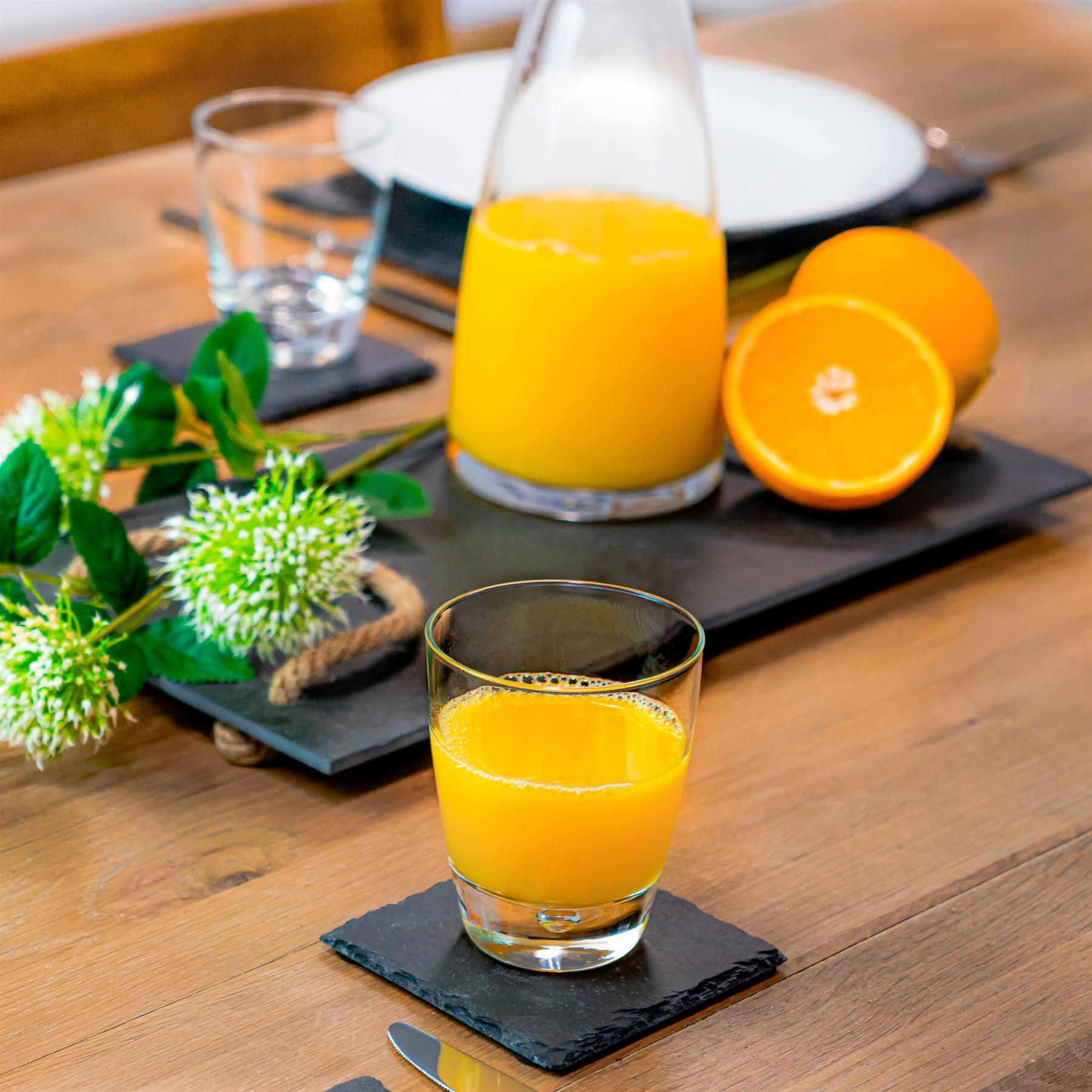 8pc Luna Glassware Set