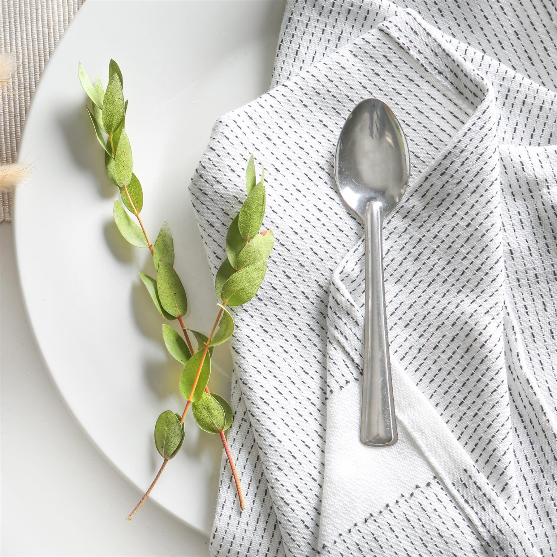 Stainless Steel Teaspoons - Pack of 6