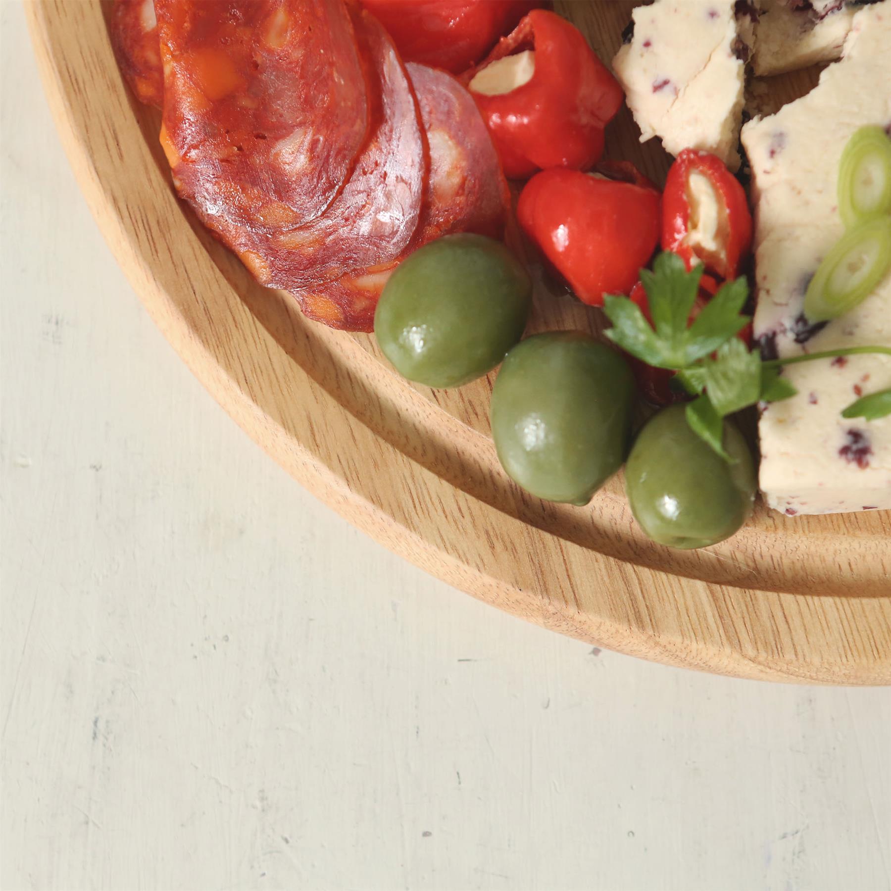 30cm Round Wooden Chopping Board