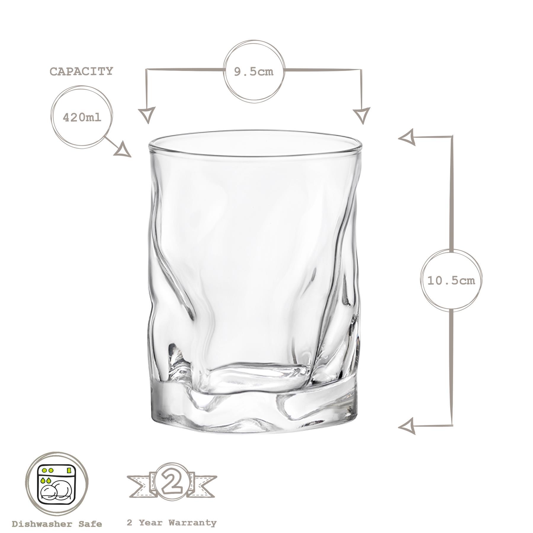 420ml Sorgente Tumbler Glasses - Pack of Two