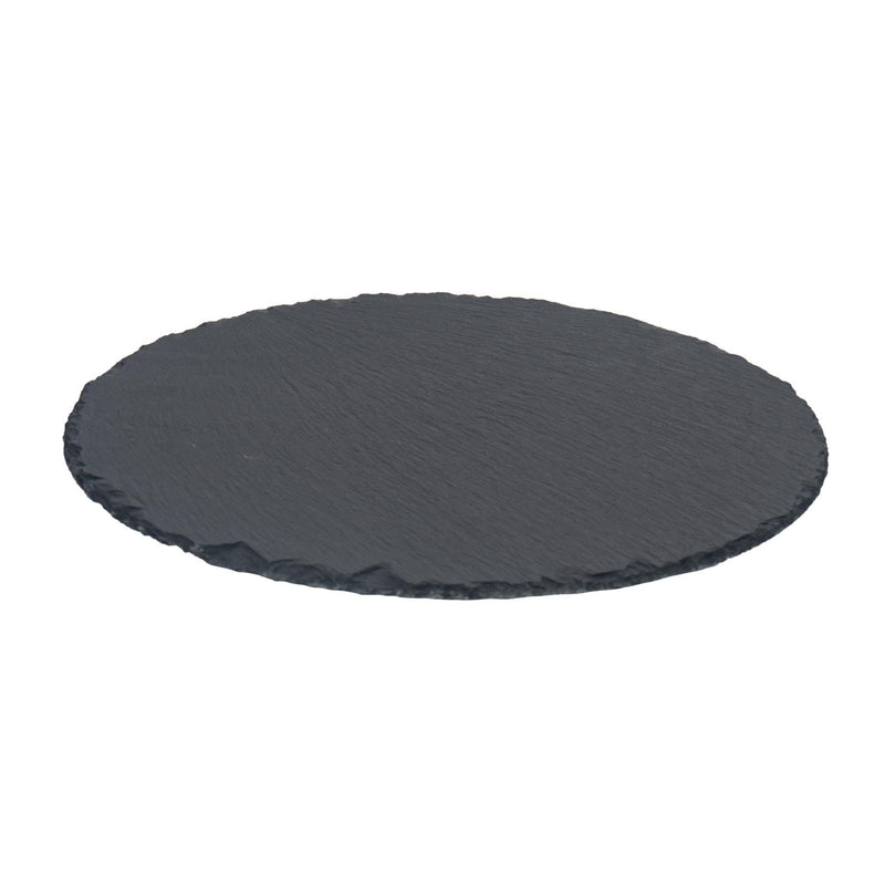 Argon Tableware 330mm Rustic Round Slate Serving Platter