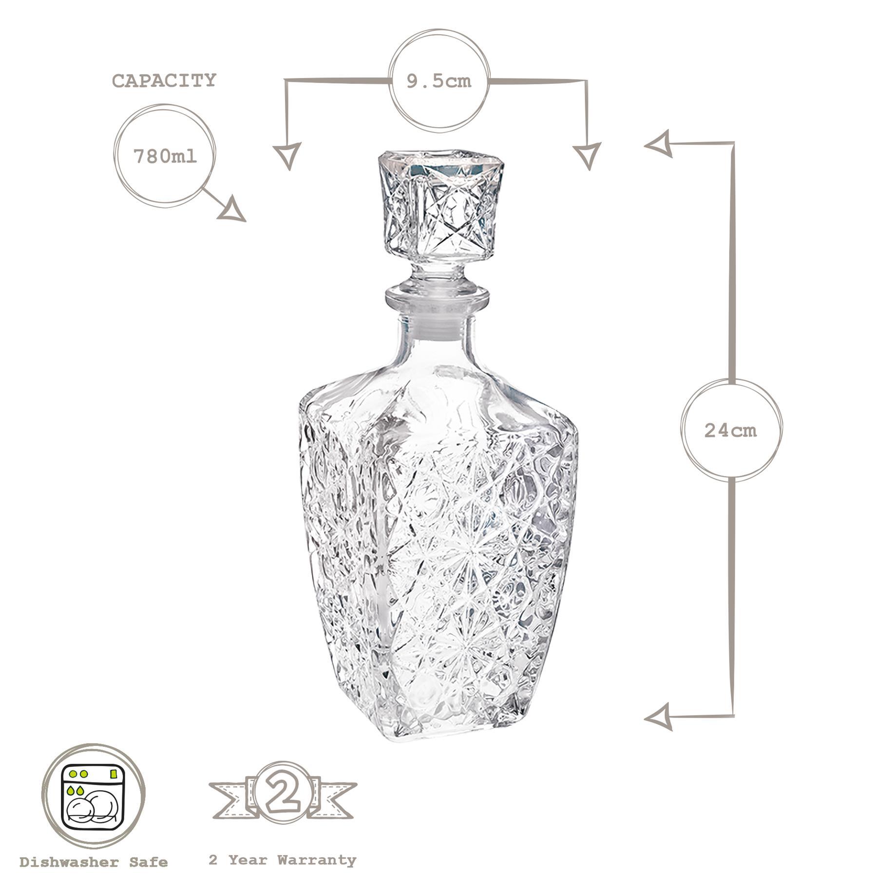 780ml Dedalo Whisky Decanter