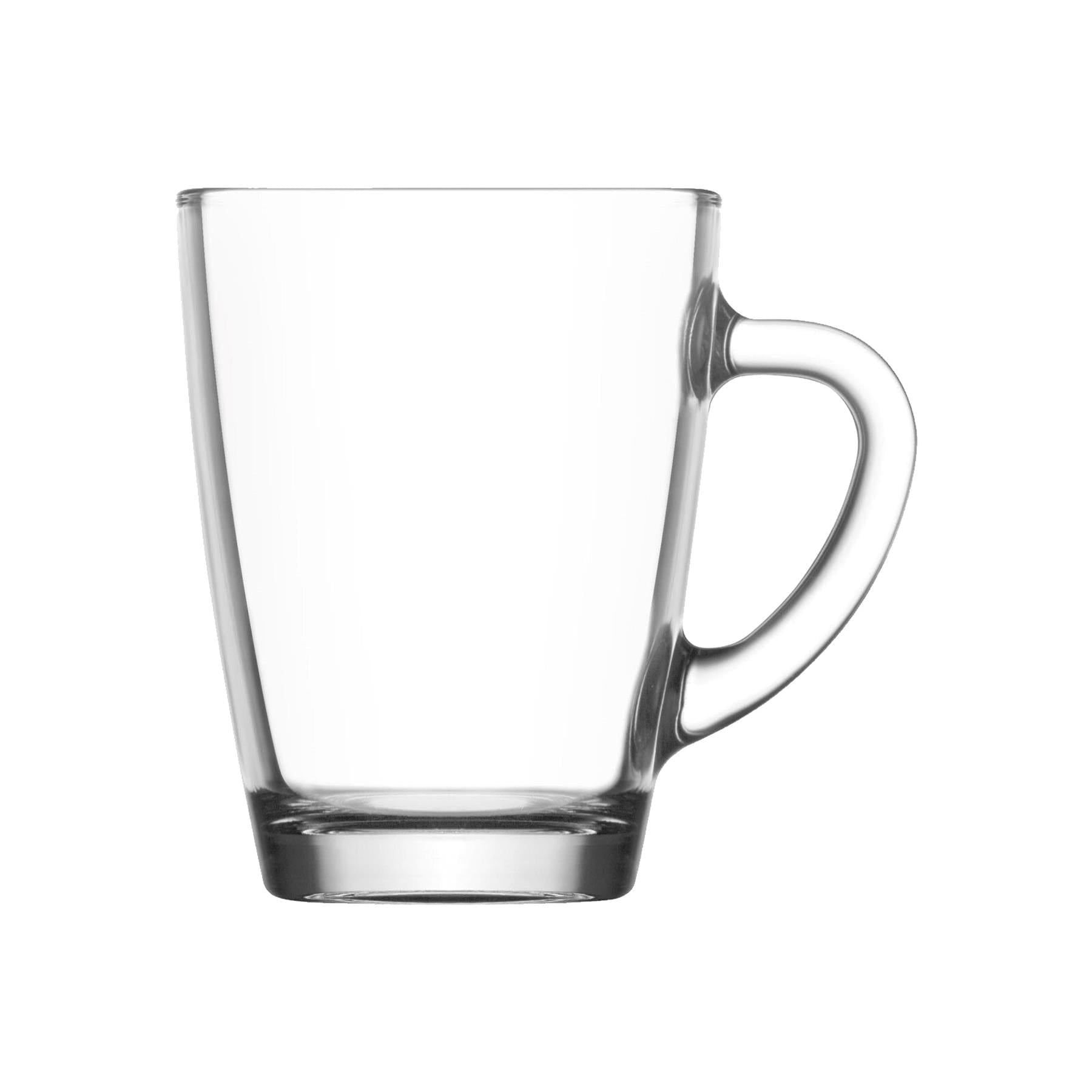 300ml Vega Glass Coffee Mugs - Pack of Six