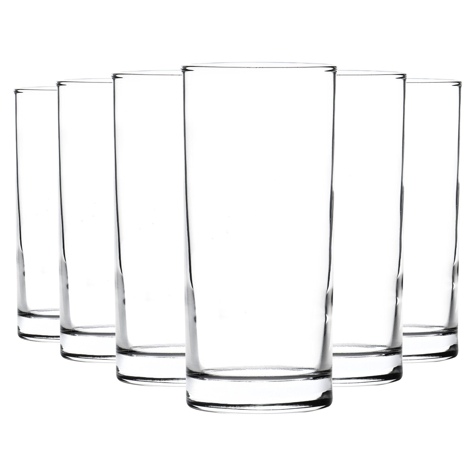 285ml Clear Classic Highball Glasses - Pack of Six