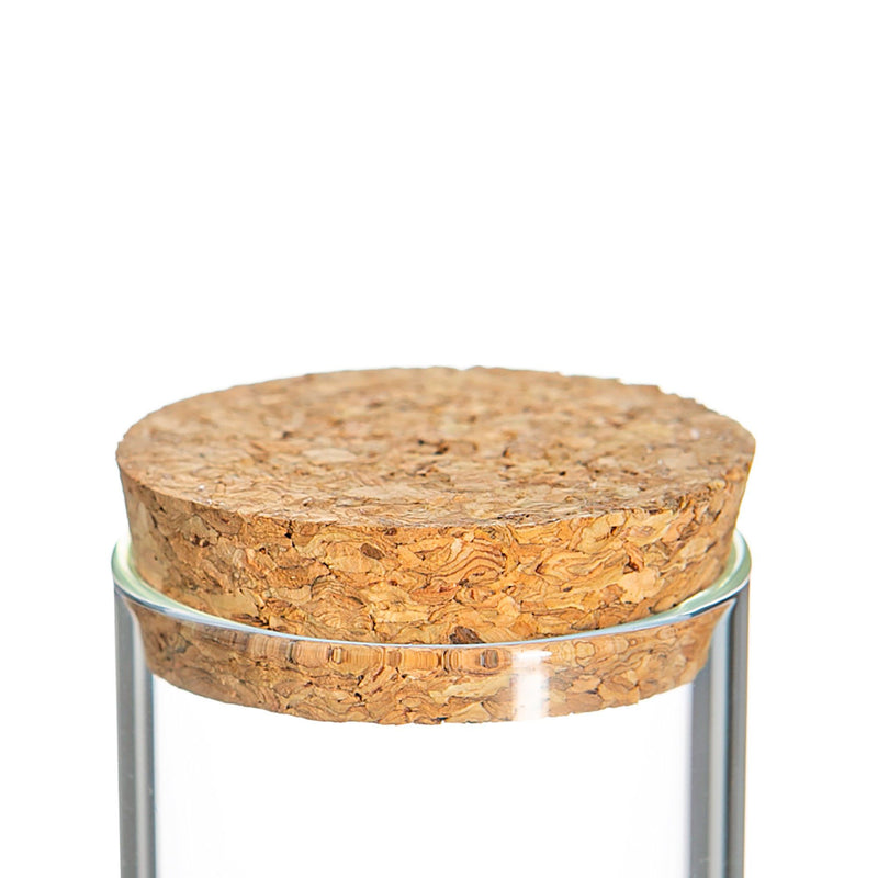 110ml Scandi Storage Jar with Cork Lid - By Argon Tableware