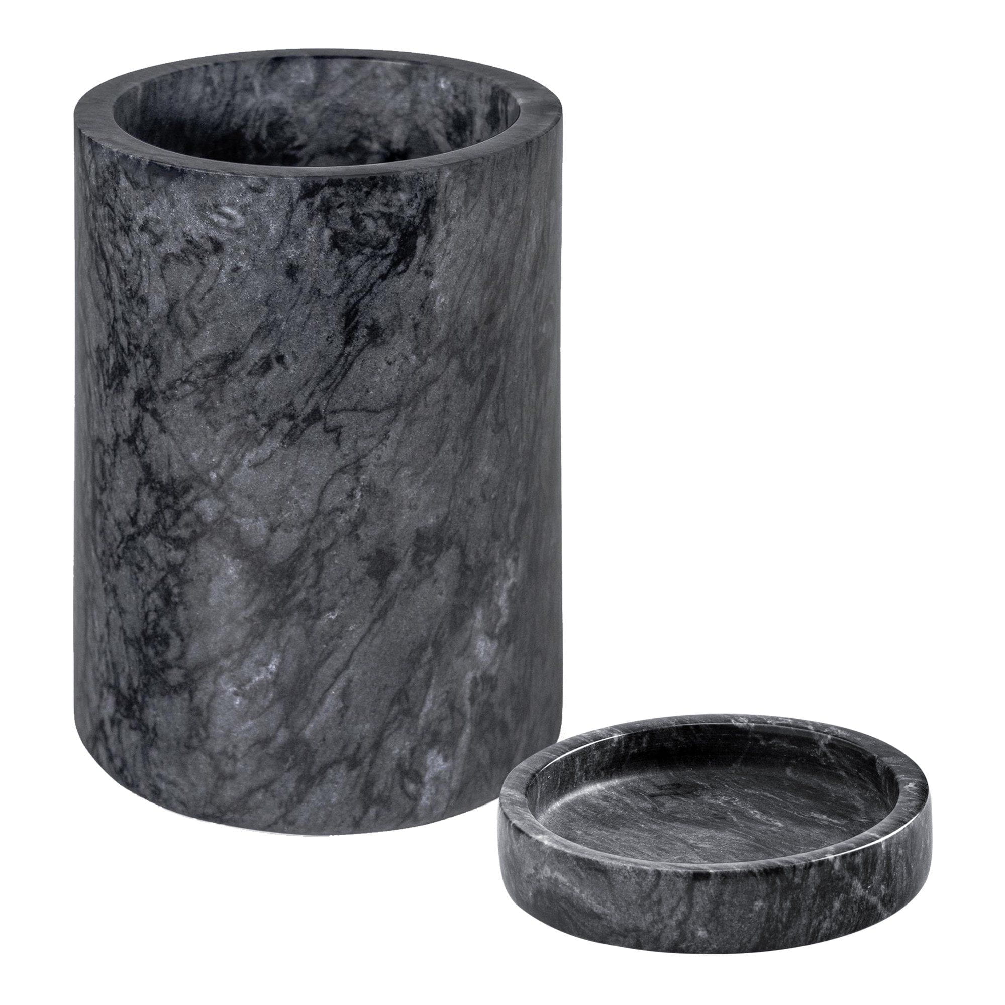 Argon Tableware 2 Piece Marble Wine Cooler & Coaster Set